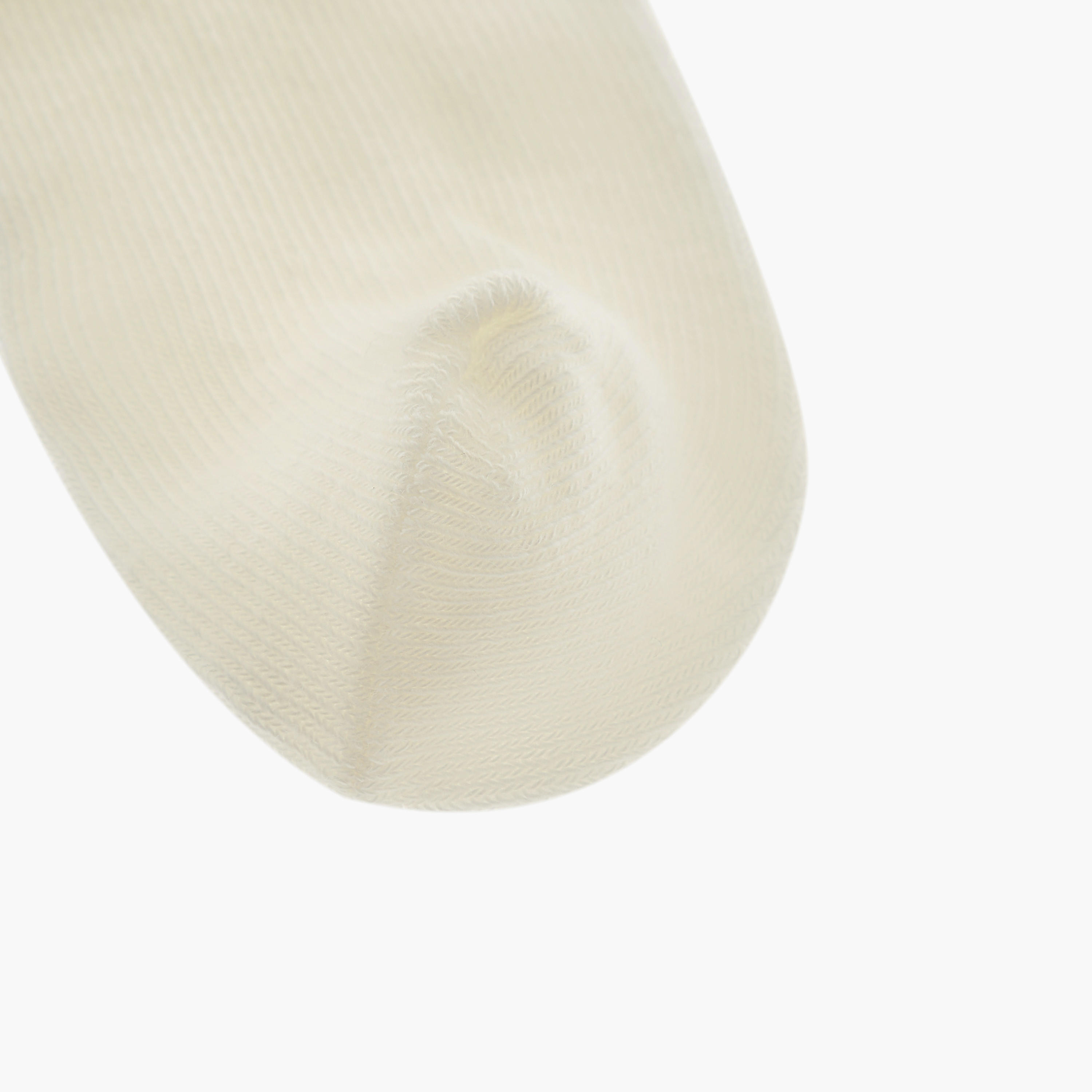 طقم جوارب بطول الكاحل 3 أزواج بدون تيري بتفاصيل كشكش من بيرفيت-girls-accessories-socks-image-4