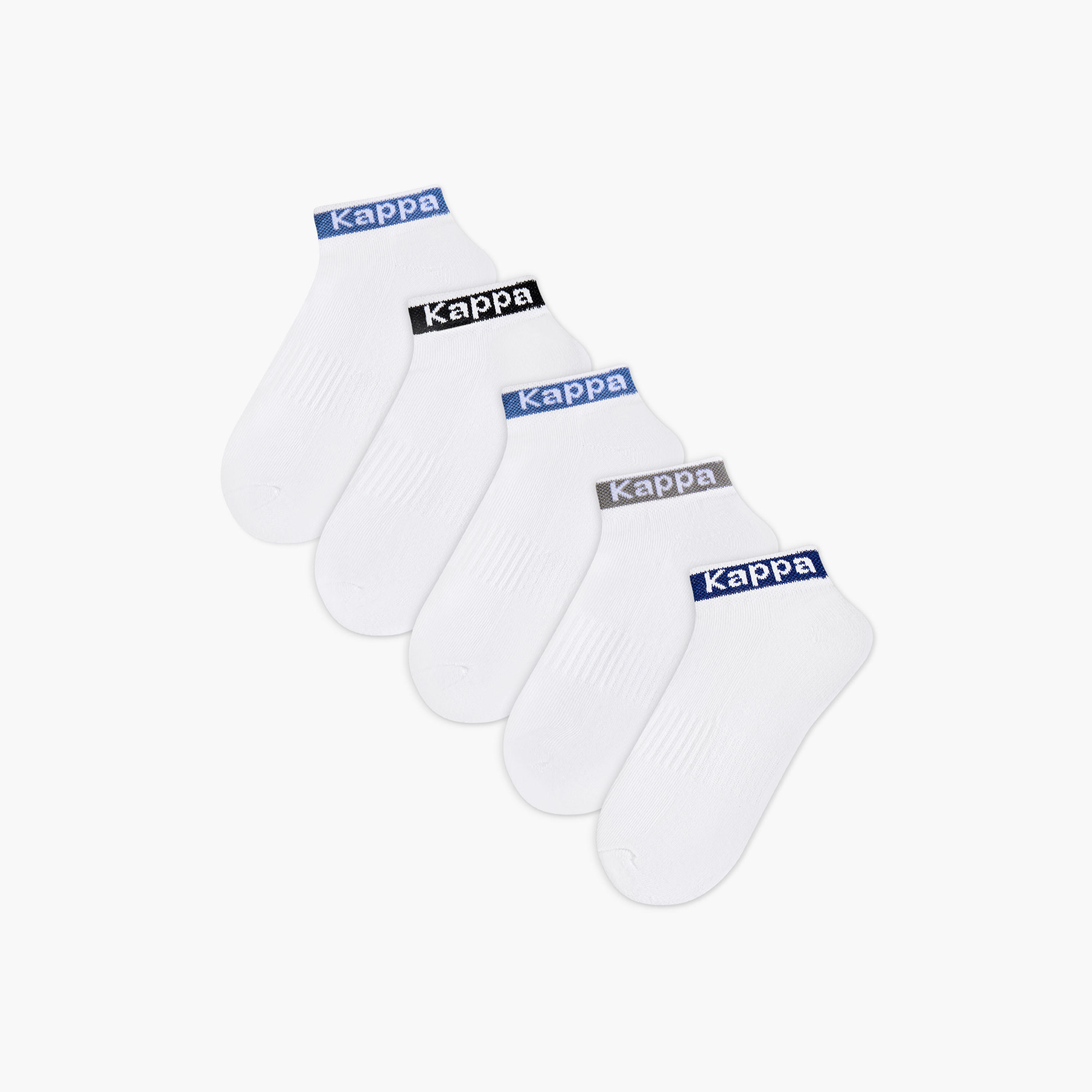 عبوة جوارب رياضية 5 أزواج بطول الكاحل للأولاد من كابا-boys-accessories-socks-image-1