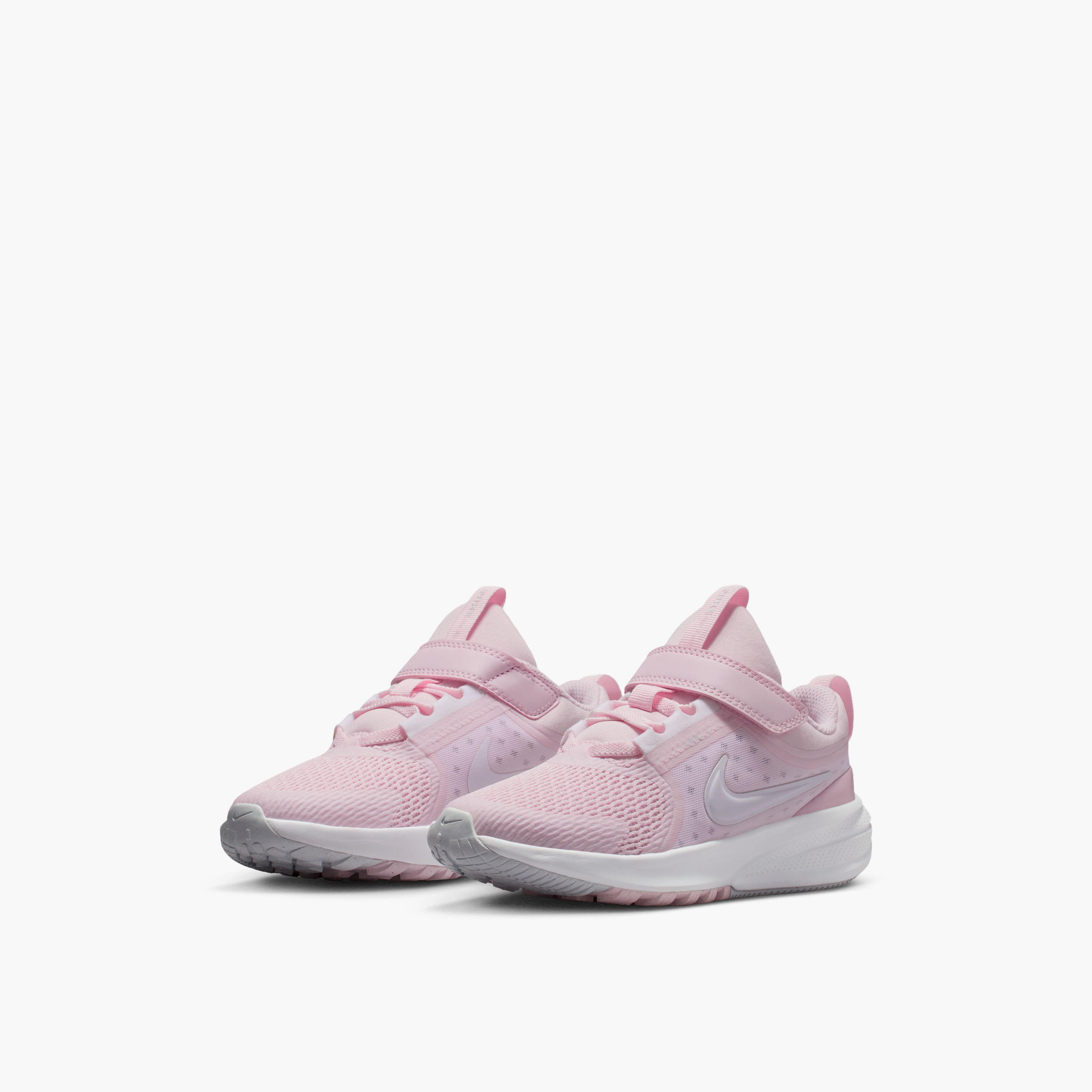 حذاء رياضي "ستار رونر 5 بي إس" بشريط إغلاق لاصق للبنات من نايك - HF7005-600-girls-shoes-sneakers-image-3