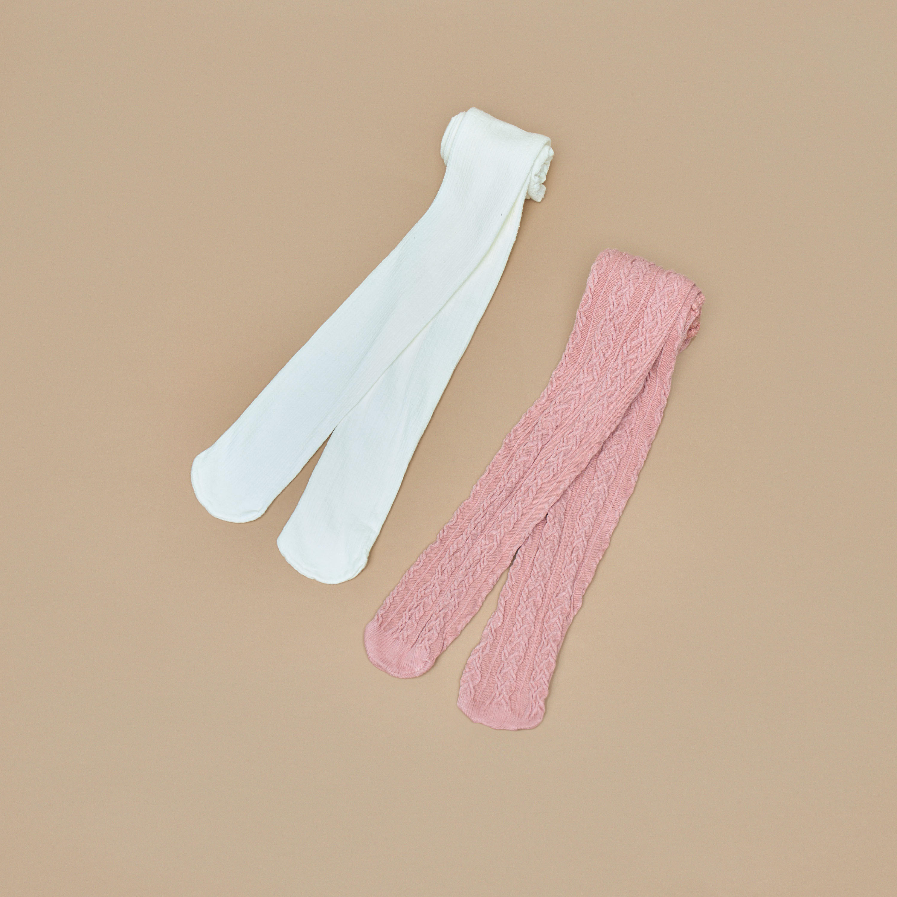 Little Missy Assorted Tights with Elasticated Waistband - Set of 2-girls-accessories-socks-image-1
