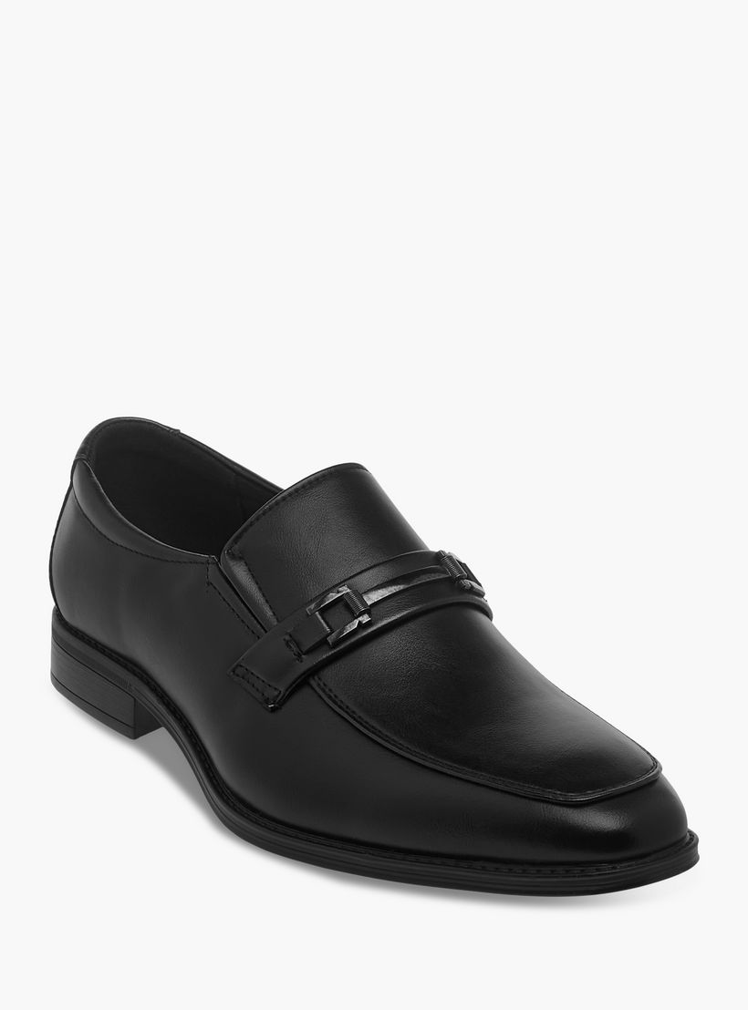 LBL by Shoexpress Metal Accent Slip-On Loafers-men-shoes-formalshoes-image-2