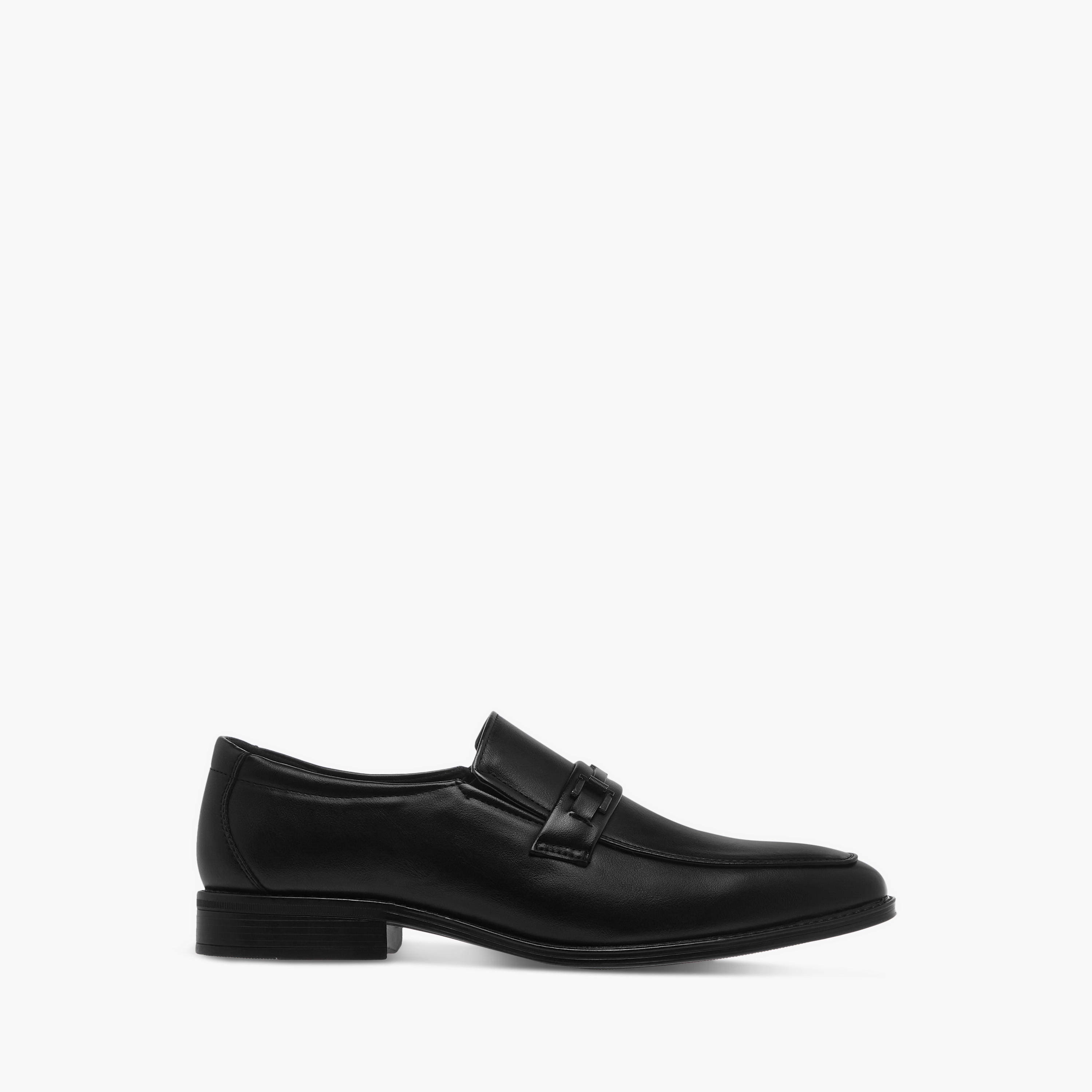 LBL by Shoexpress Metal Accent Slip-On Loafers-men-shoes-formalshoes-image-3