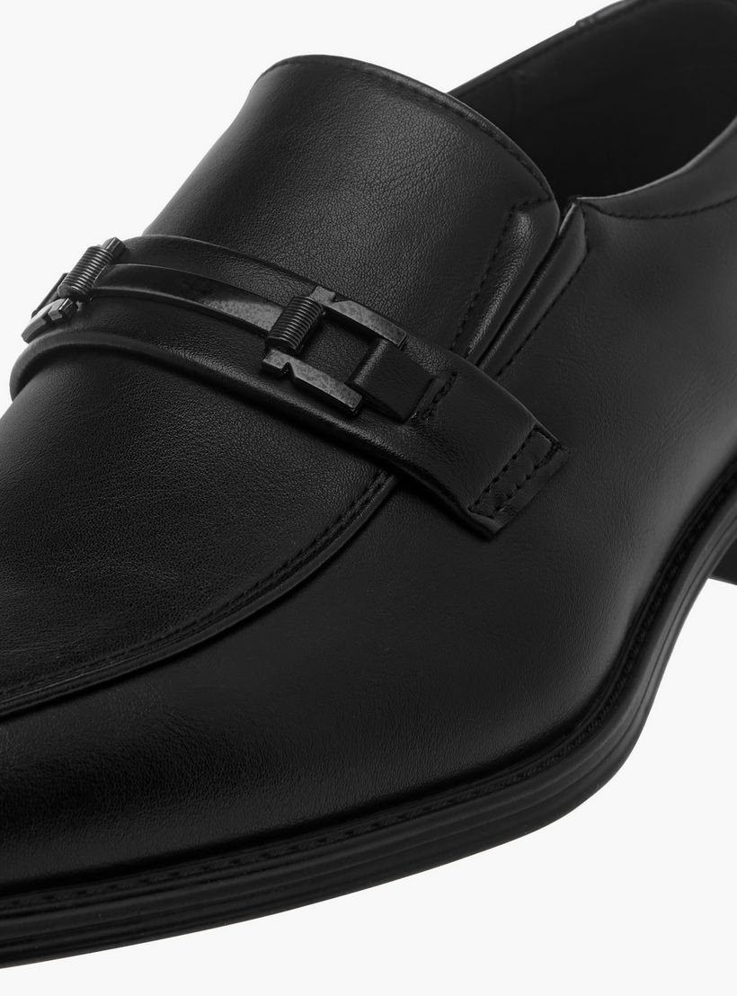 LBL by Shoexpress Metal Accent Slip-On Loafers-men-shoes-formalshoes-image-4