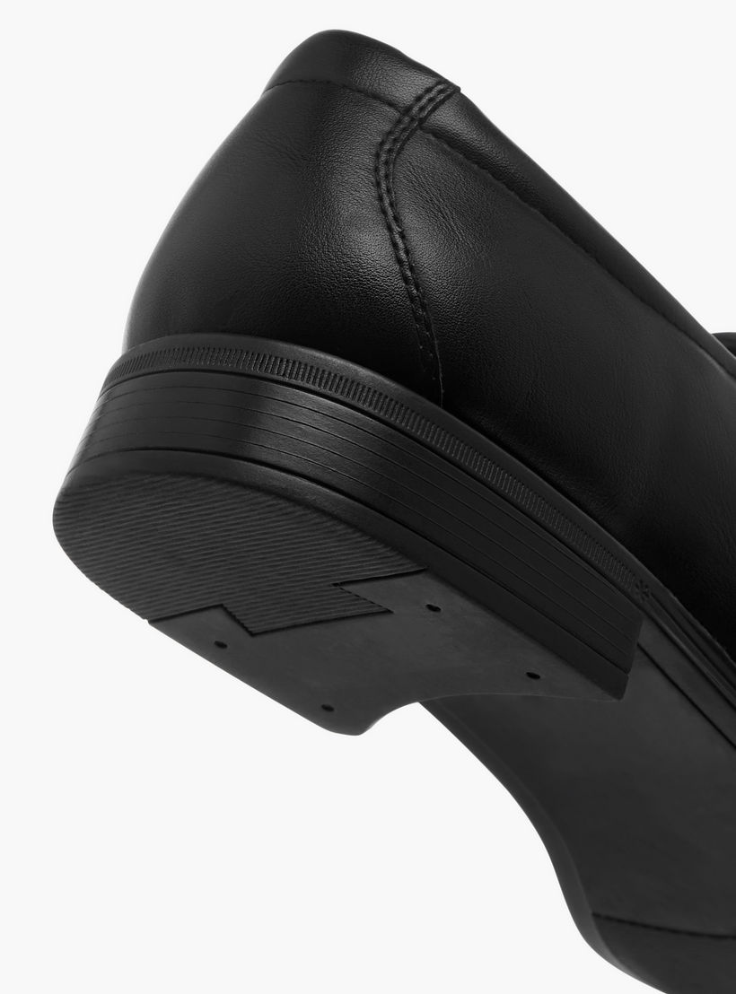 LBL by Shoexpress Metal Accent Slip-On Loafers-men-shoes-formalshoes-image-5