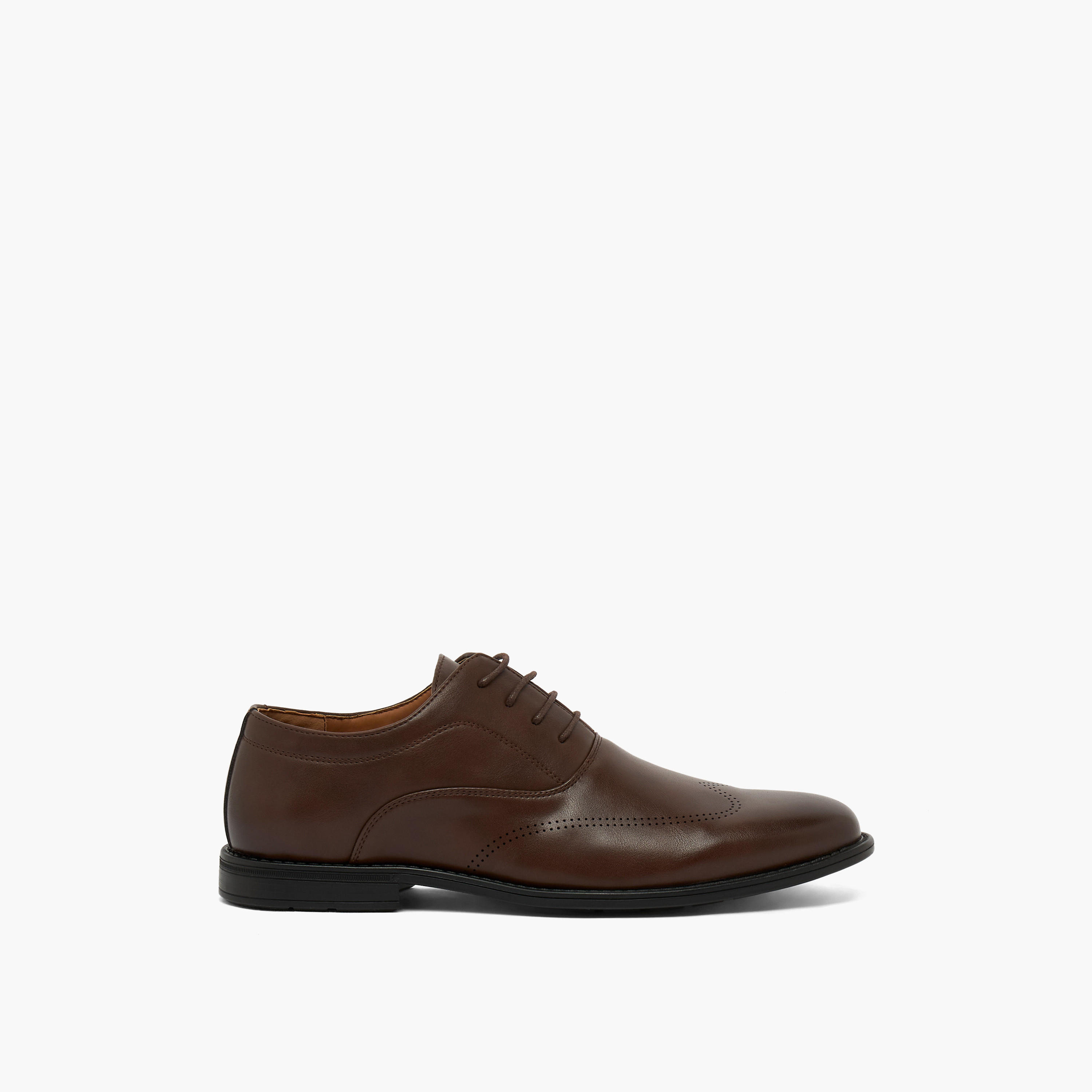 حذاء أكسفورد برباط إغلاق للرجال من إل بي إل من شوإكسبريس-men-shoes-formalshoes-image-4