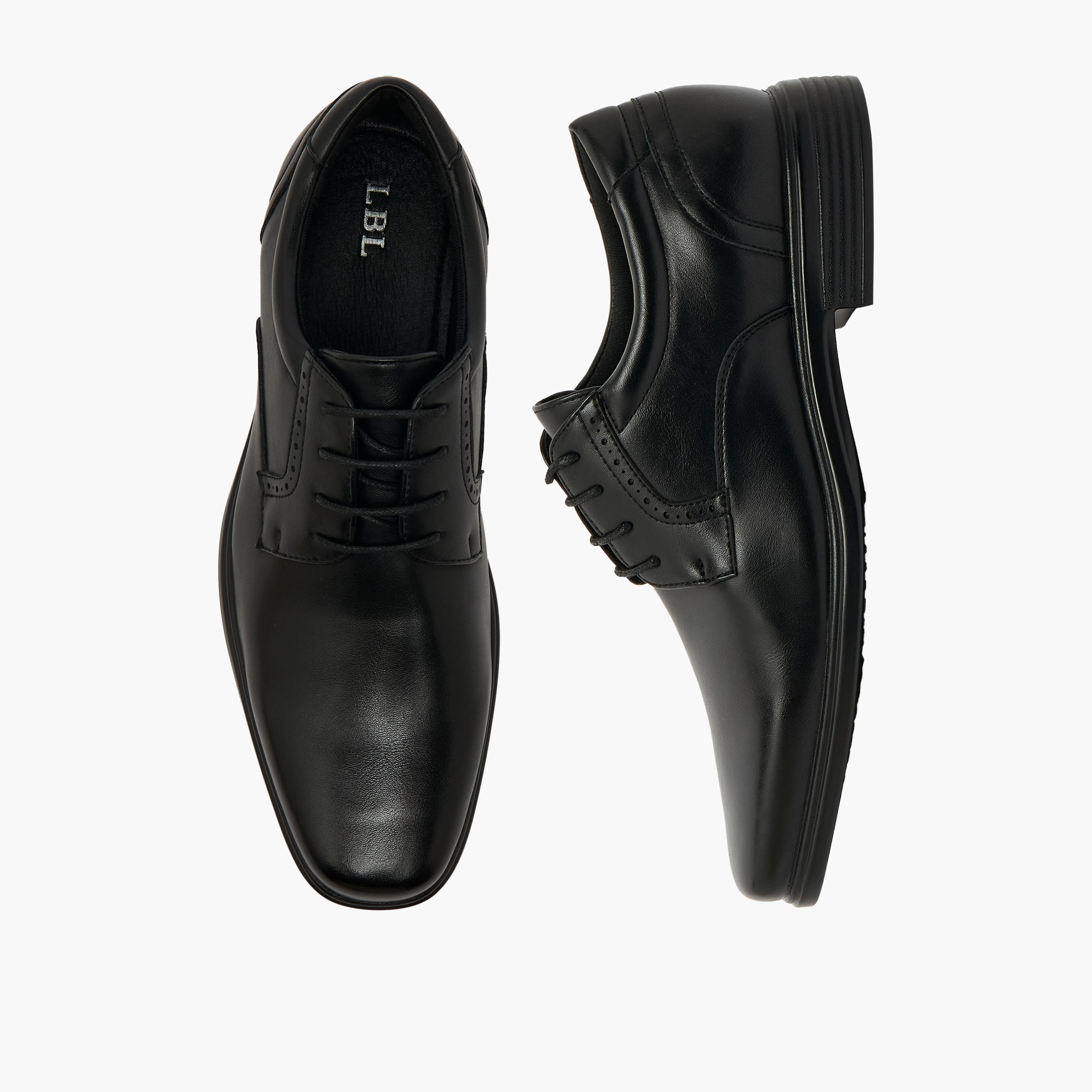 LBL by Shoexpress Men Lace-Up Derby Shoes-men-shoes-formalshoes-image-1