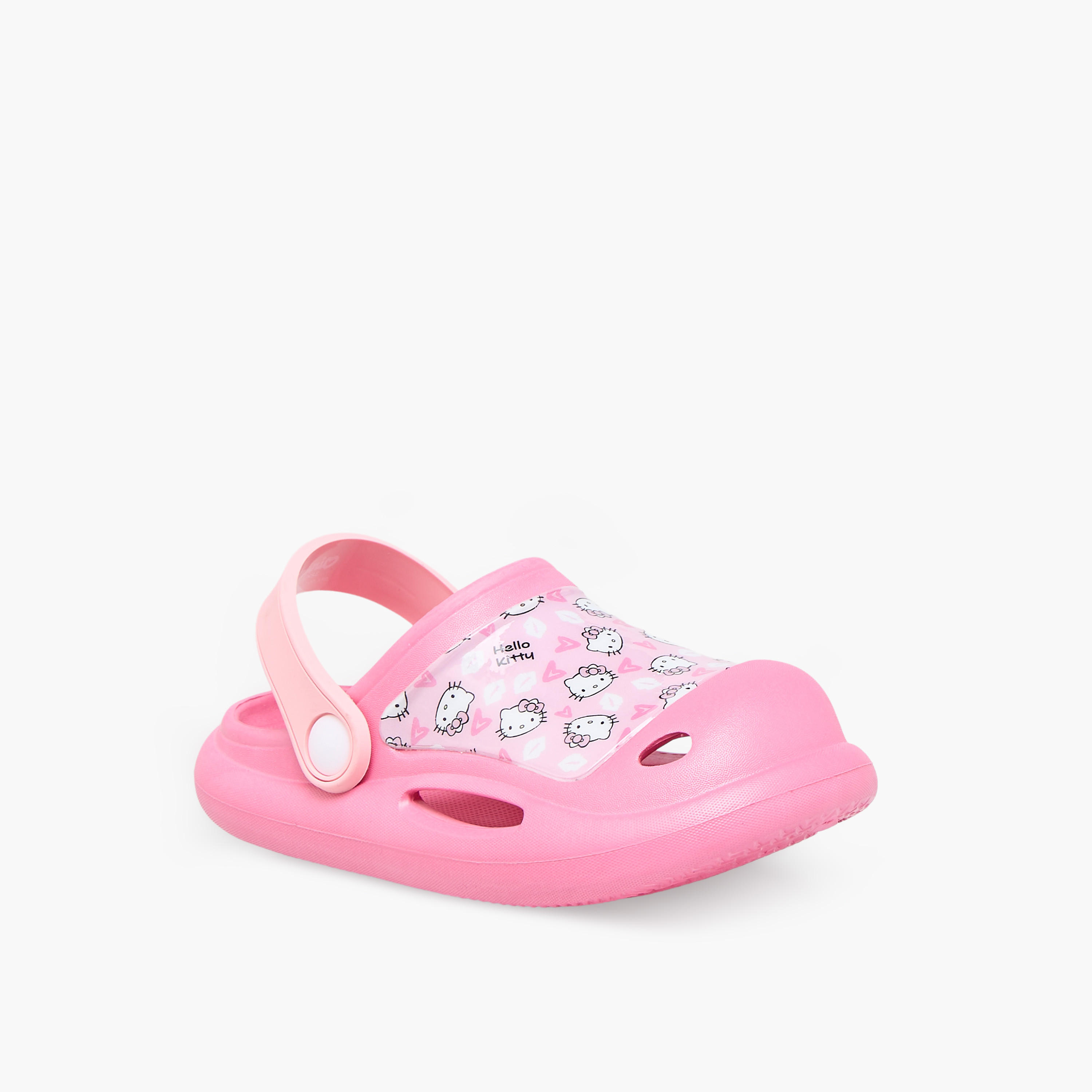 Hello Kitty Girls Clogs with Backstrap-girls-shoes-sandals-image-2
