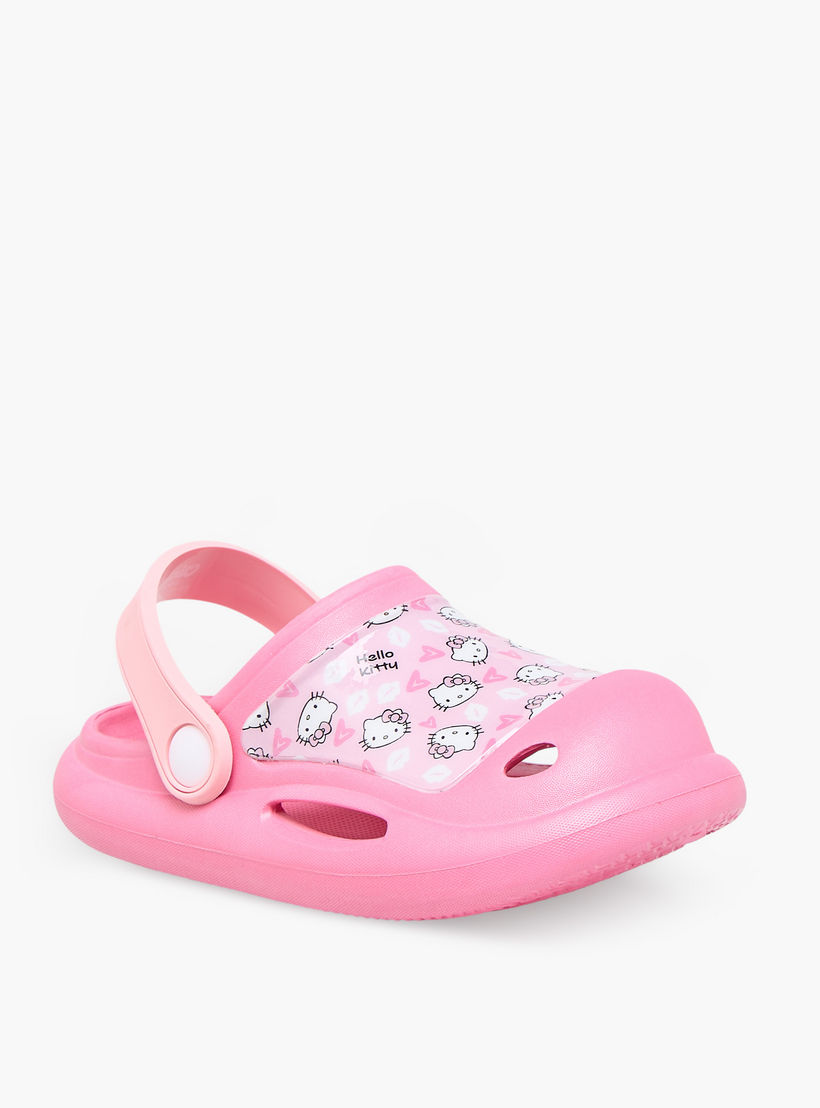 Hello Kitty Girls Clogs with Backstrap-girls-shoes-sandals-image-2