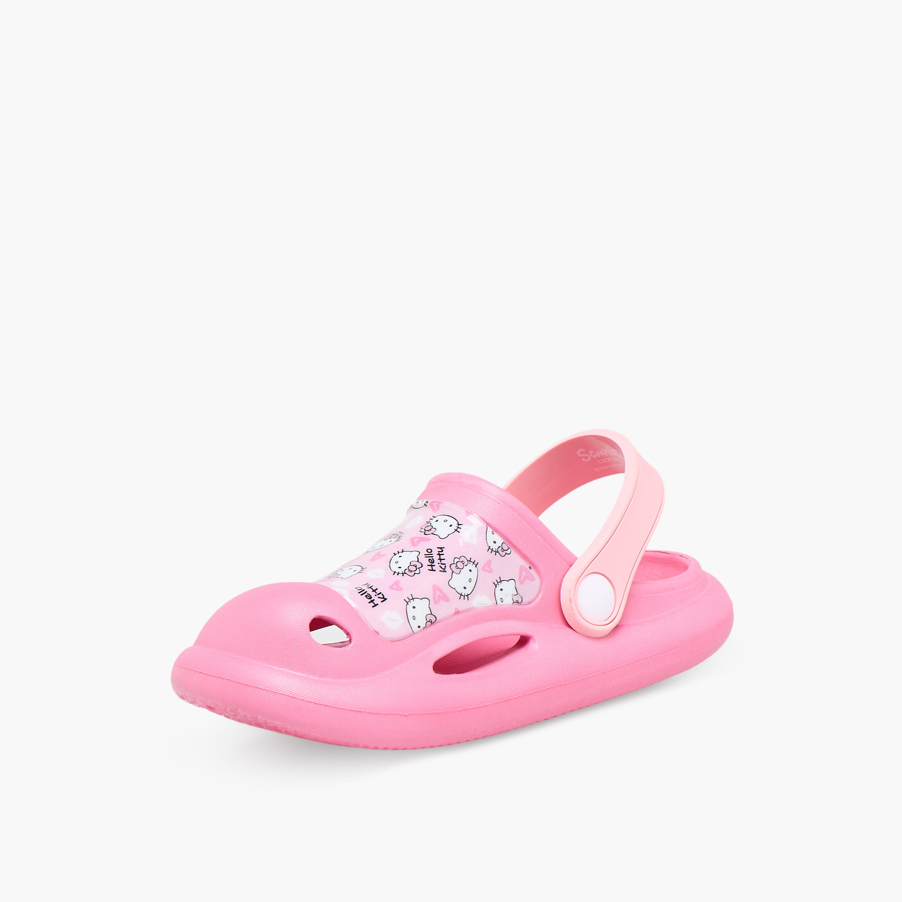 Hello Kitty Girls Clogs with Backstrap-girls-shoes-sandals-image-4