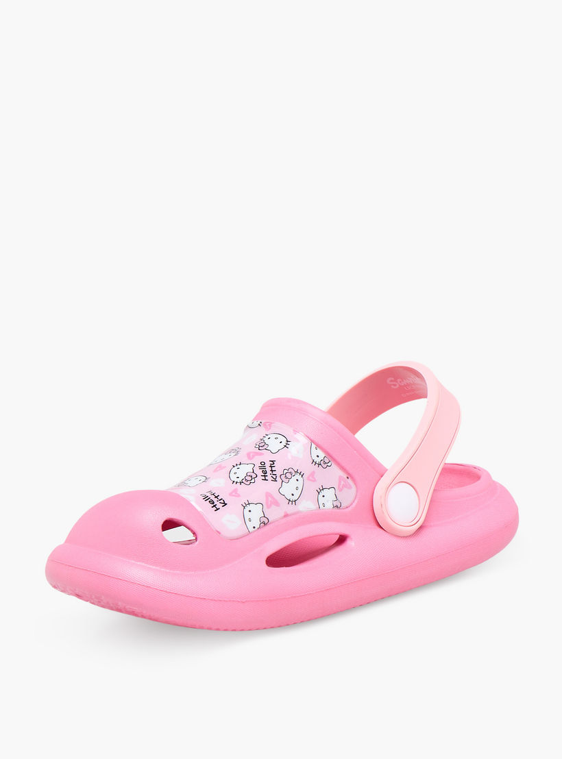 Hello Kitty Girls Clogs with Backstrap-girls-shoes-sandals-image-4