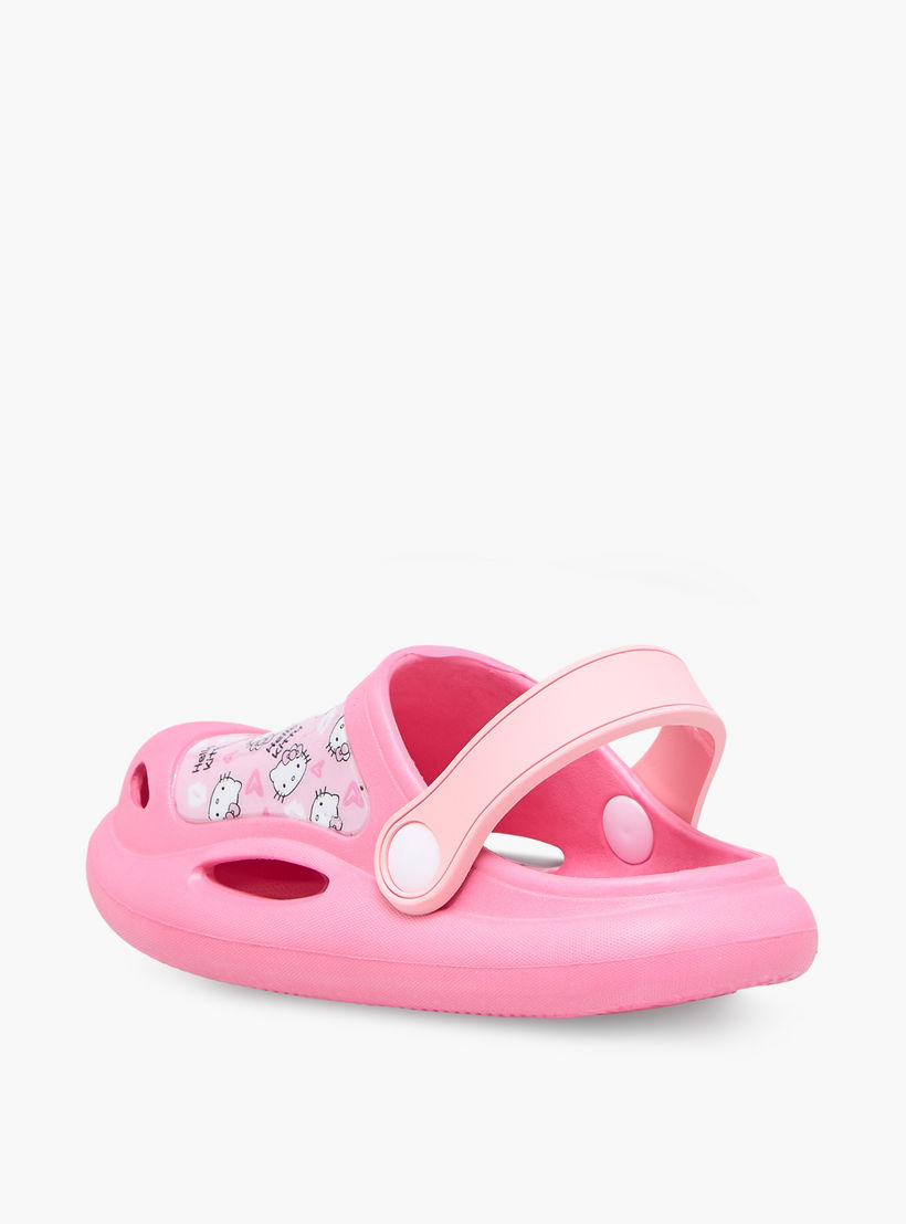 Hello Kitty Girls Clogs with Backstrap-girls-shoes-sandals-image-5