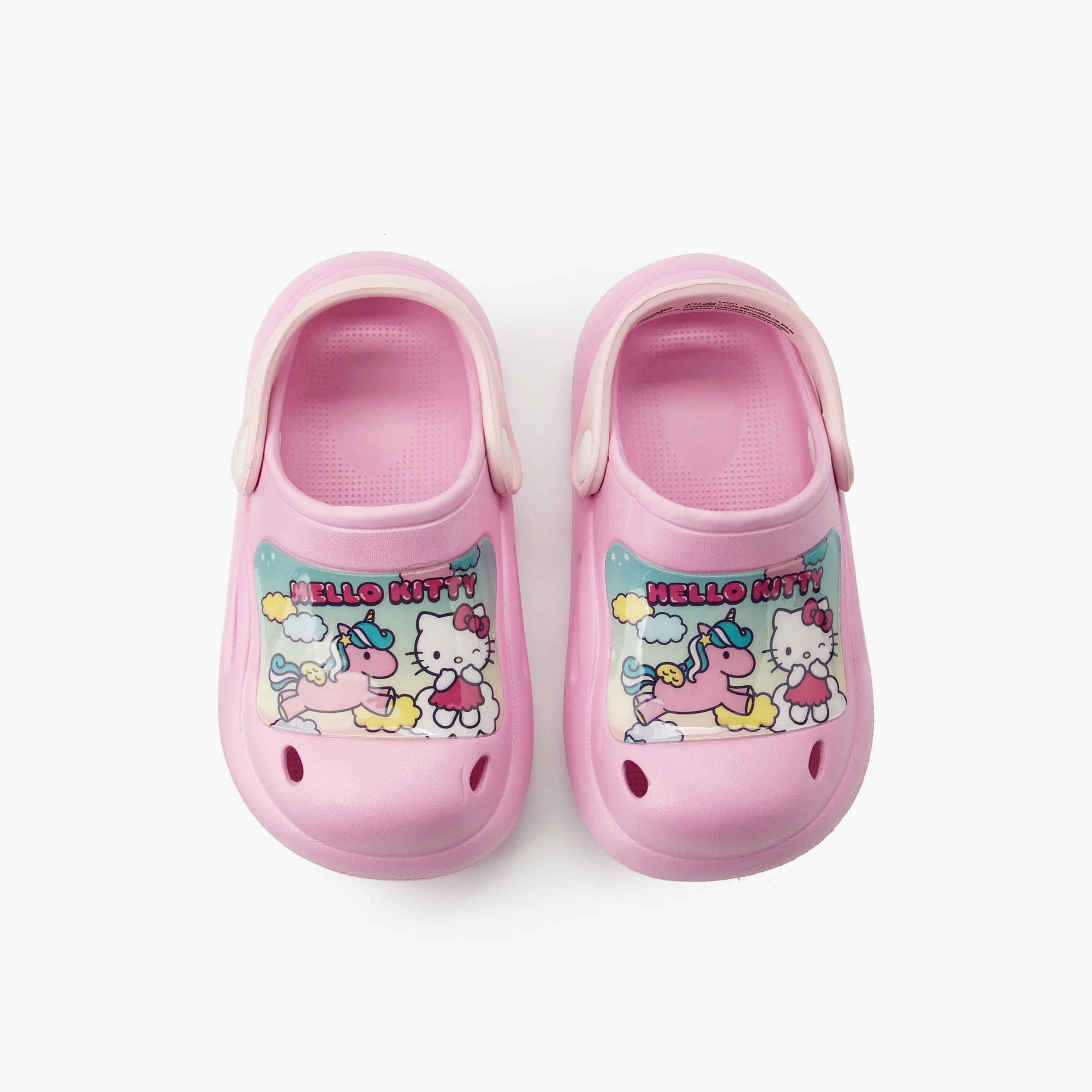 Hello Kitty Girls Printed Clogs-girls-shoes-flipflopsandslides-image-1