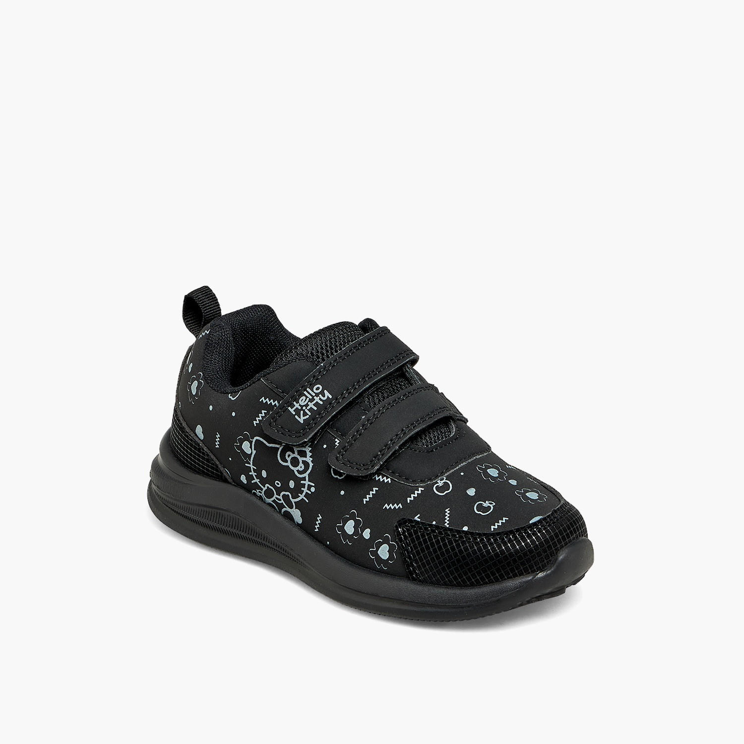 Hello Kitty Girls Hook & Loop School Shoes-girls-shoes-sneakers-image-2