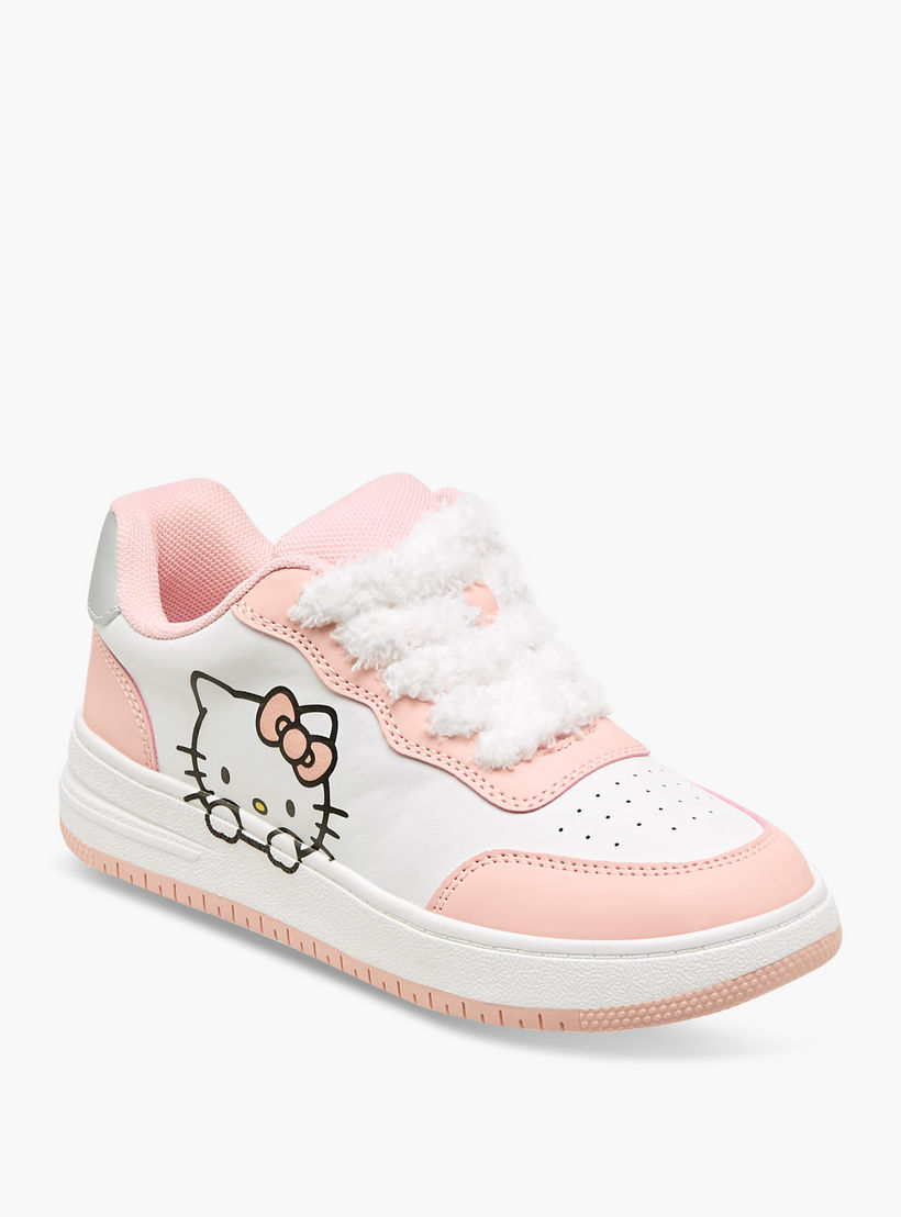 حذاء سنيكرز برباط وطبعات هالو كيتي-girls-shoes-sneakers-image-2