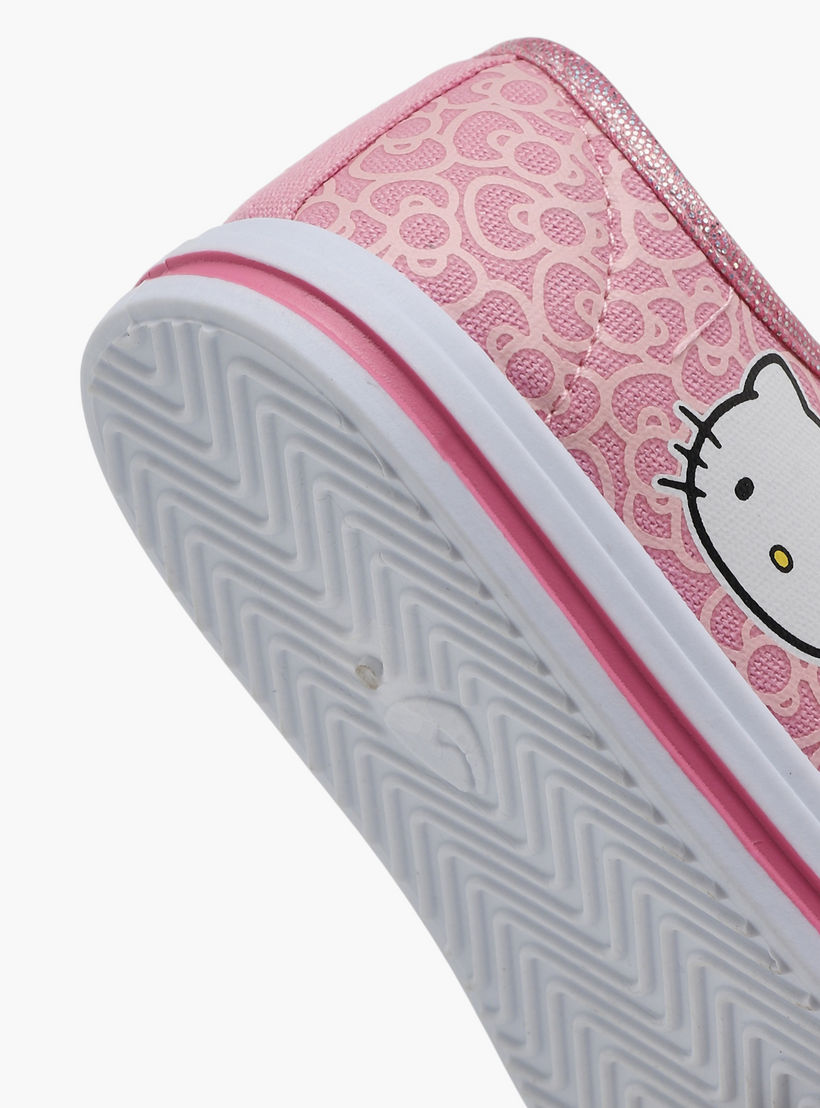 Hello Kitty Girls Hook & Loop Ankle Sneakers-girls-shoes-sneakers-image-5