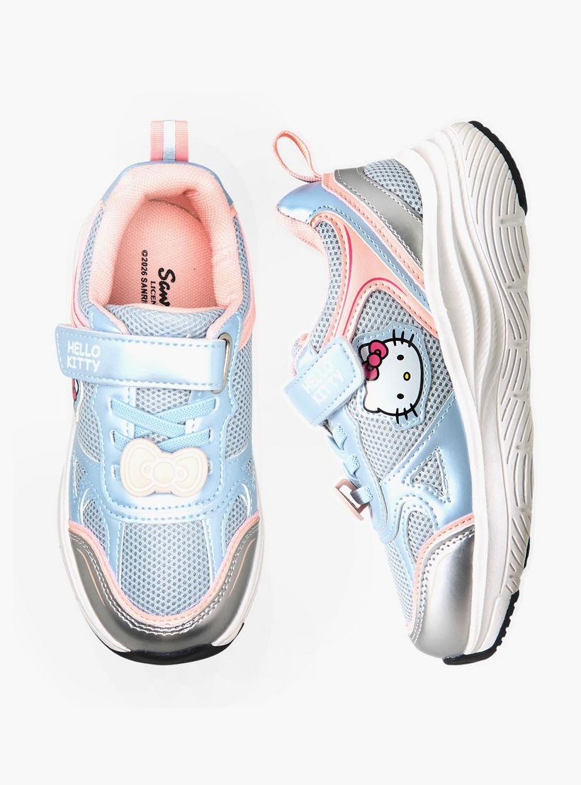 Hello Kitty Girls Hook & Loop Sneakers-girls-shoes-sneakers-image-1