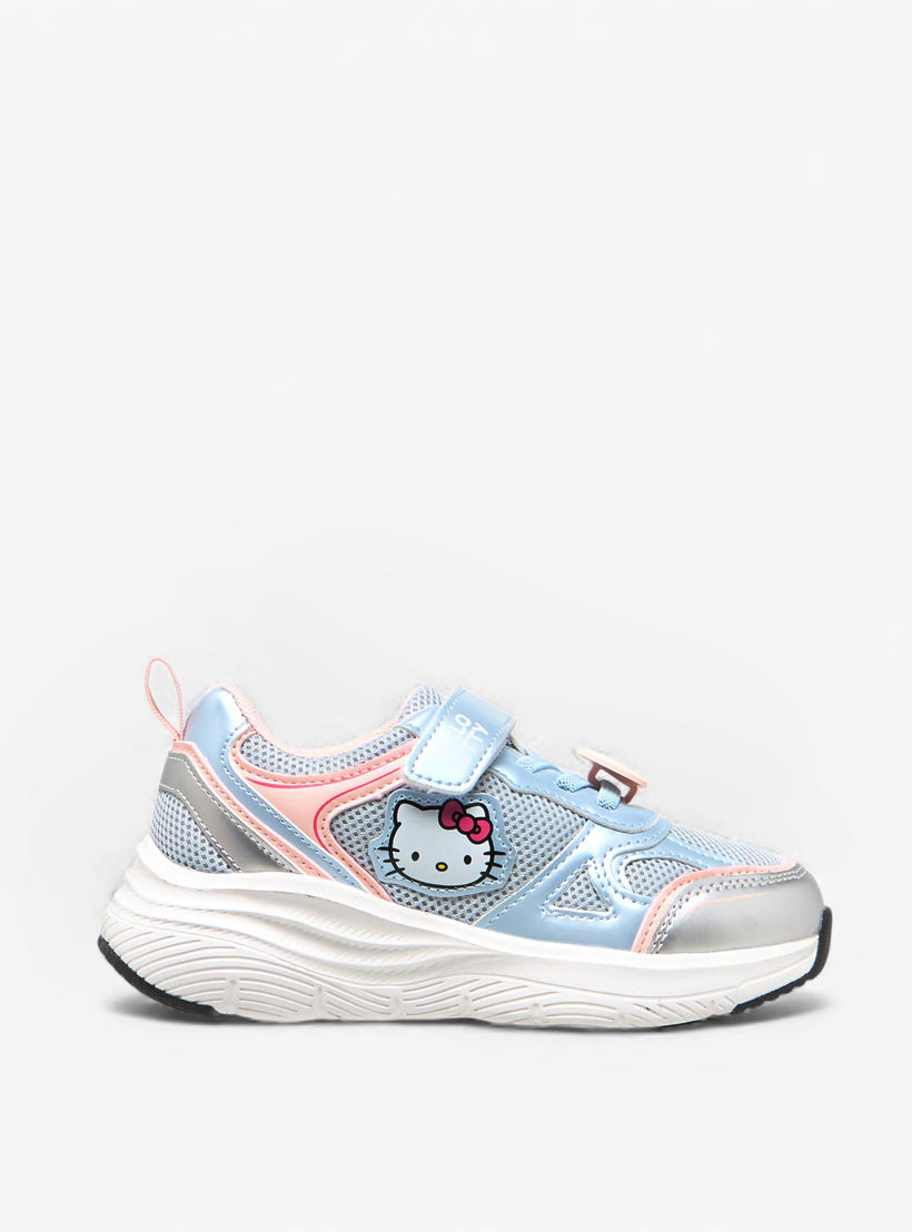 Hello Kitty Girls Hook & Loop Sneakers-girls-shoes-sneakers-image-3