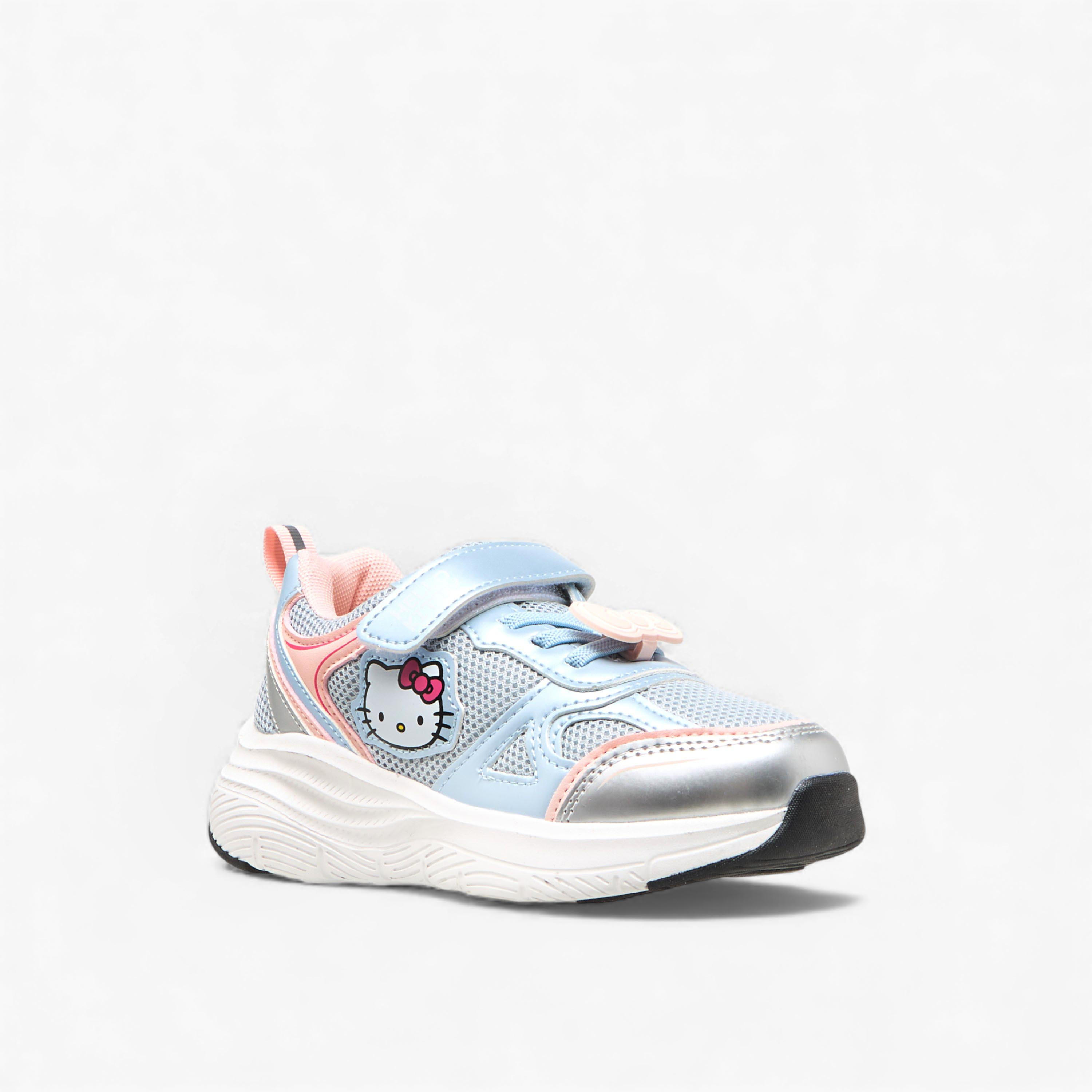 Hello Kitty Girls Hook & Loop Sneakers-girls-shoes-sneakers-image-4
