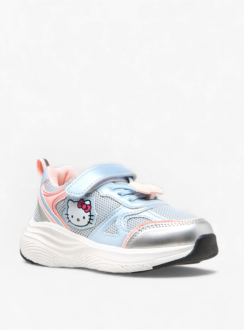 Hello Kitty Girls Hook & Loop Sneakers-girls-shoes-sneakers-image-4