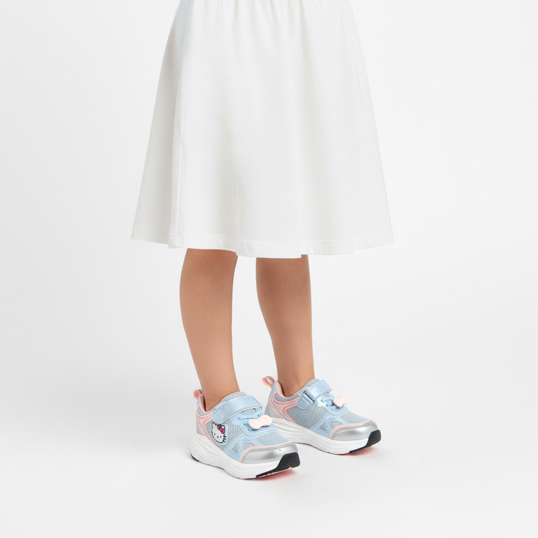 Hello Kitty Girls Hook & Loop Sneakers-girls-shoes-sneakers-image-2