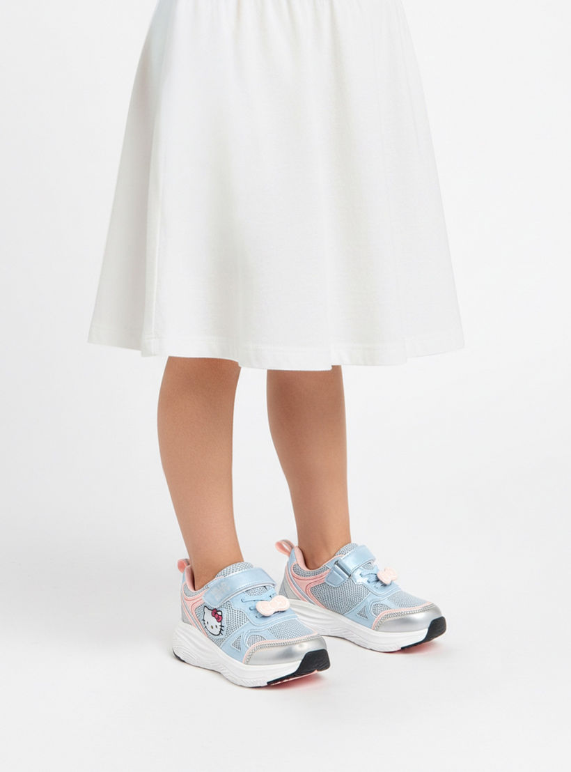 Hello Kitty Girls Hook & Loop Sneakers-girls-shoes-sneakers-image-2