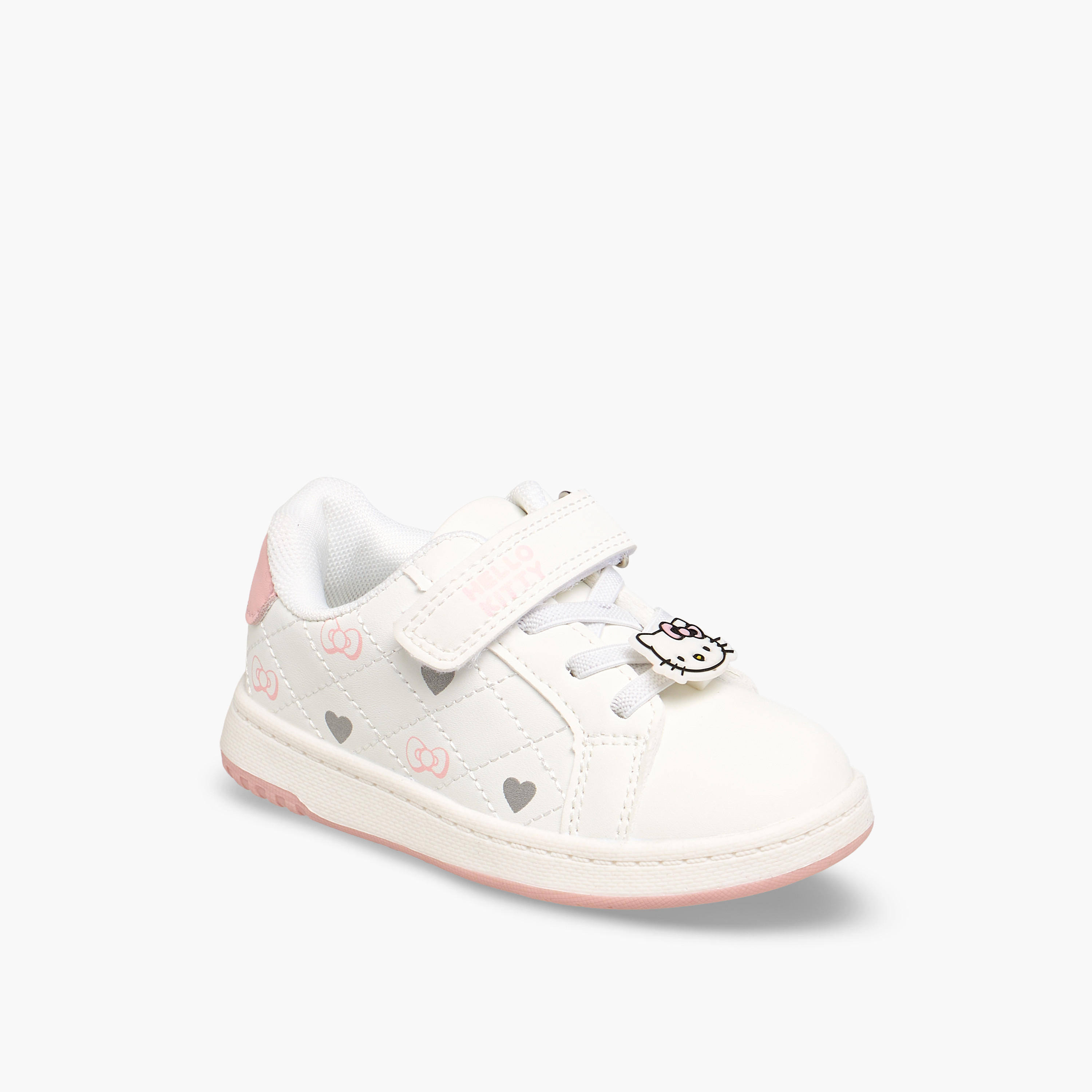 حذاء سنيكرز بشريط إغلاق للبنات من هالو كيتي-girls-shoes-sneakers-image-2