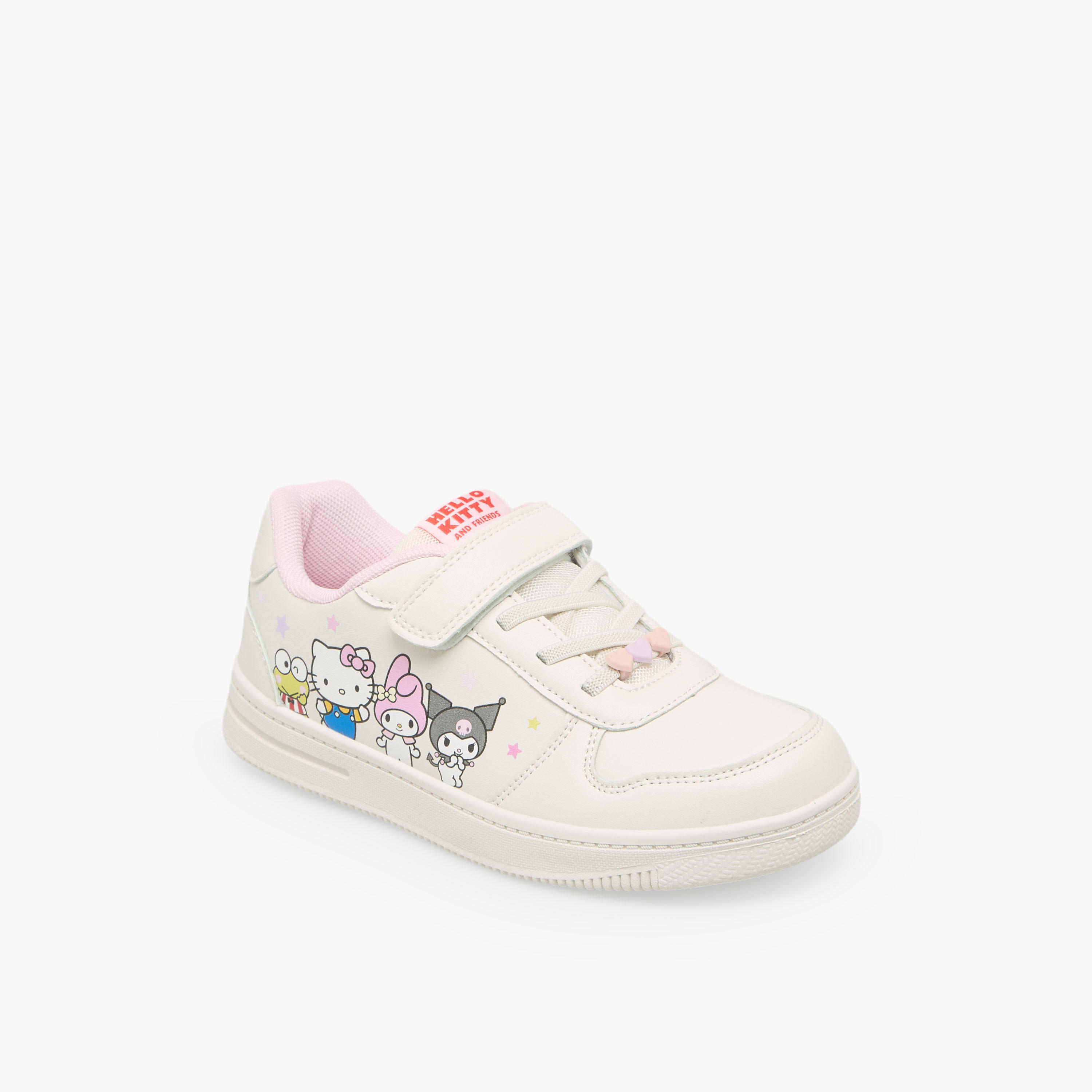 حذاء سنيكرز للكاحل بشريط لاصق للبنات من هالو كيتي-girls-shoes-sneakers-image-2