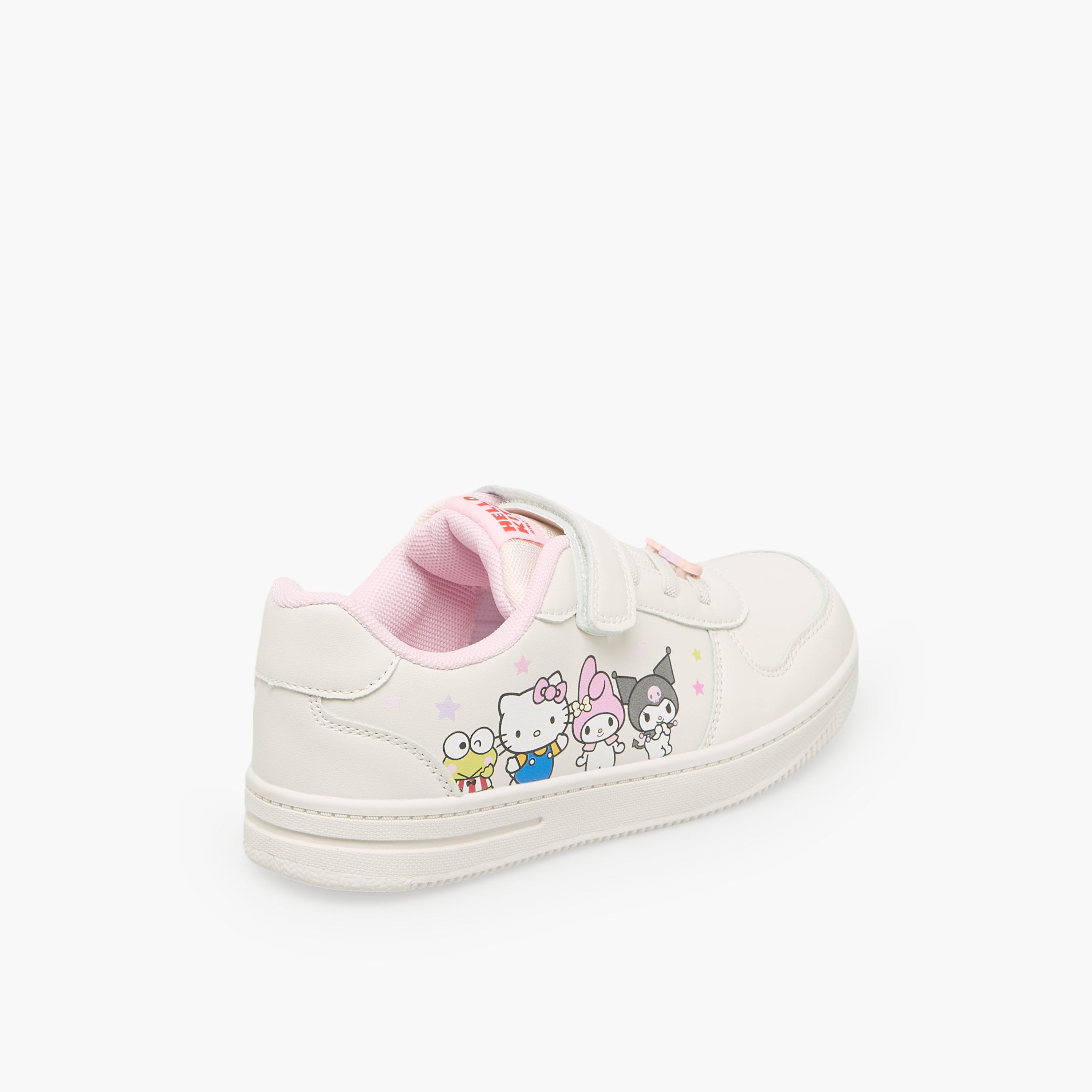 حذاء سنيكرز للكاحل بشريط لاصق للبنات من هالو كيتي-girls-shoes-sneakers-image-6