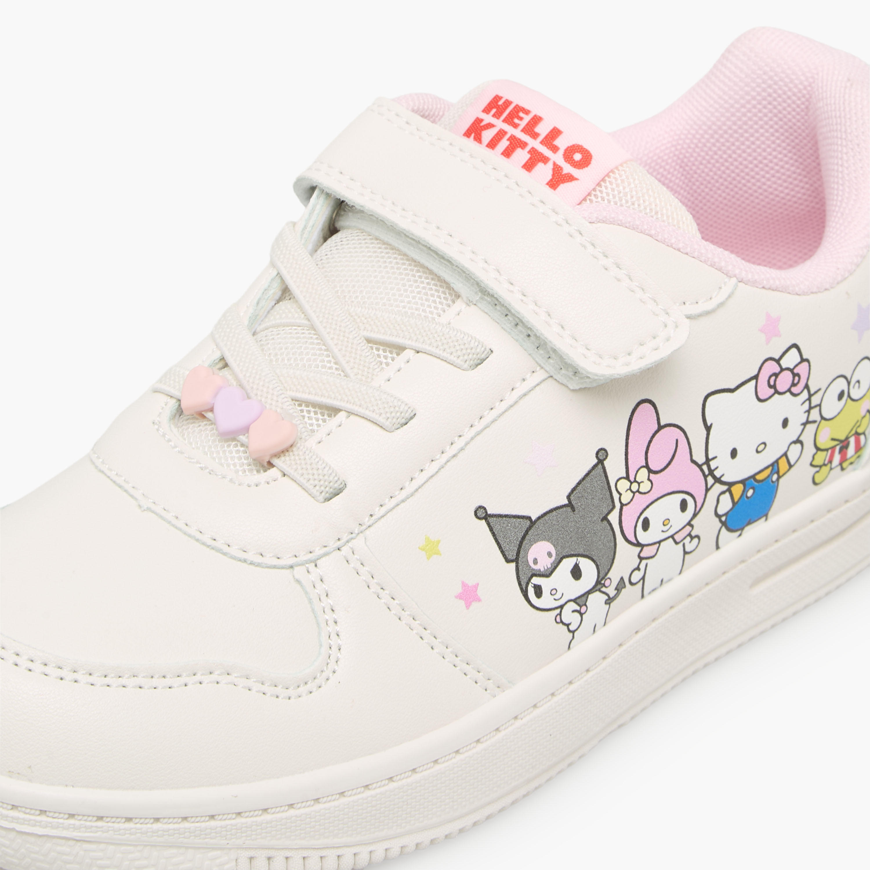 حذاء سنيكرز للكاحل بشريط لاصق للبنات من هالو كيتي-girls-shoes-sneakers-image-7