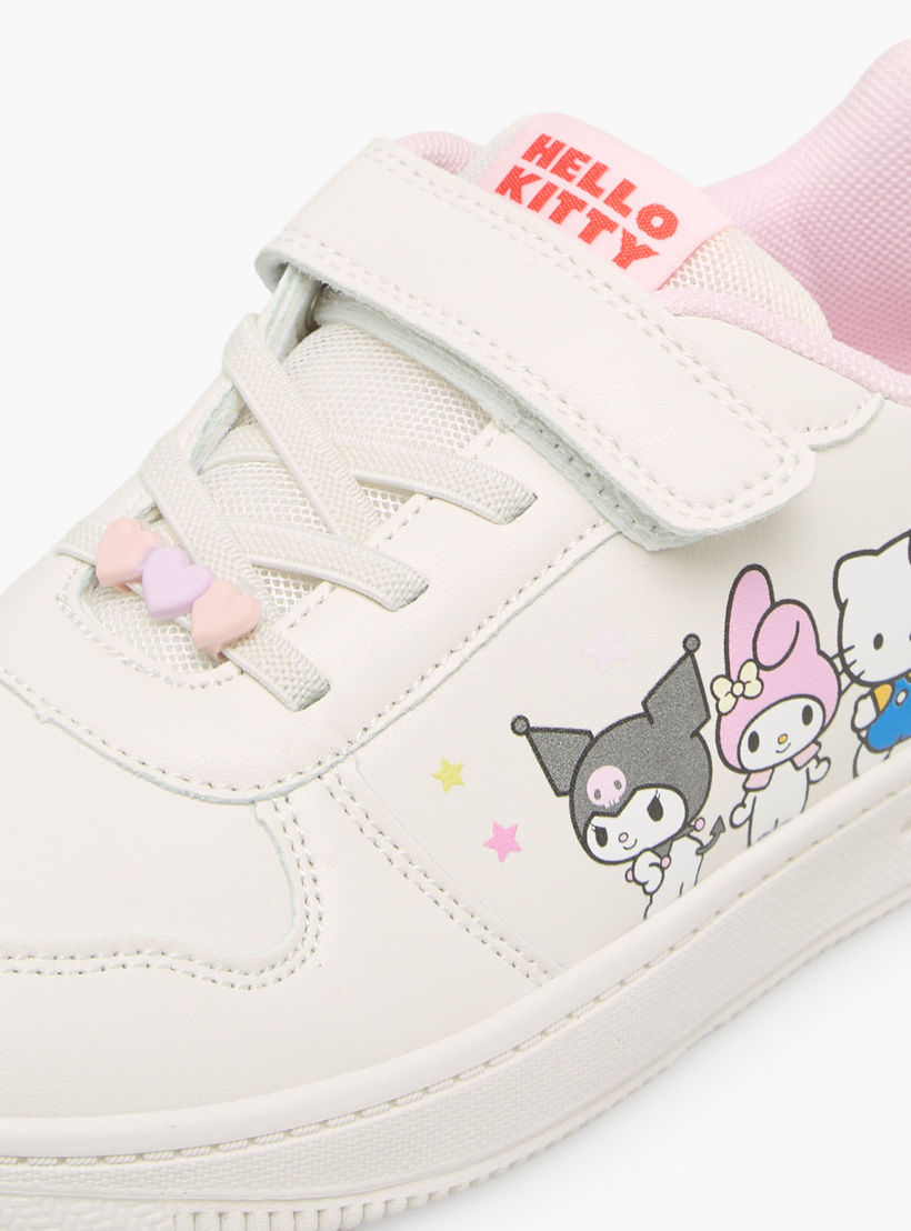 حذاء سنيكرز للكاحل بشريط لاصق للبنات من هالو كيتي-girls-shoes-sneakers-image-7