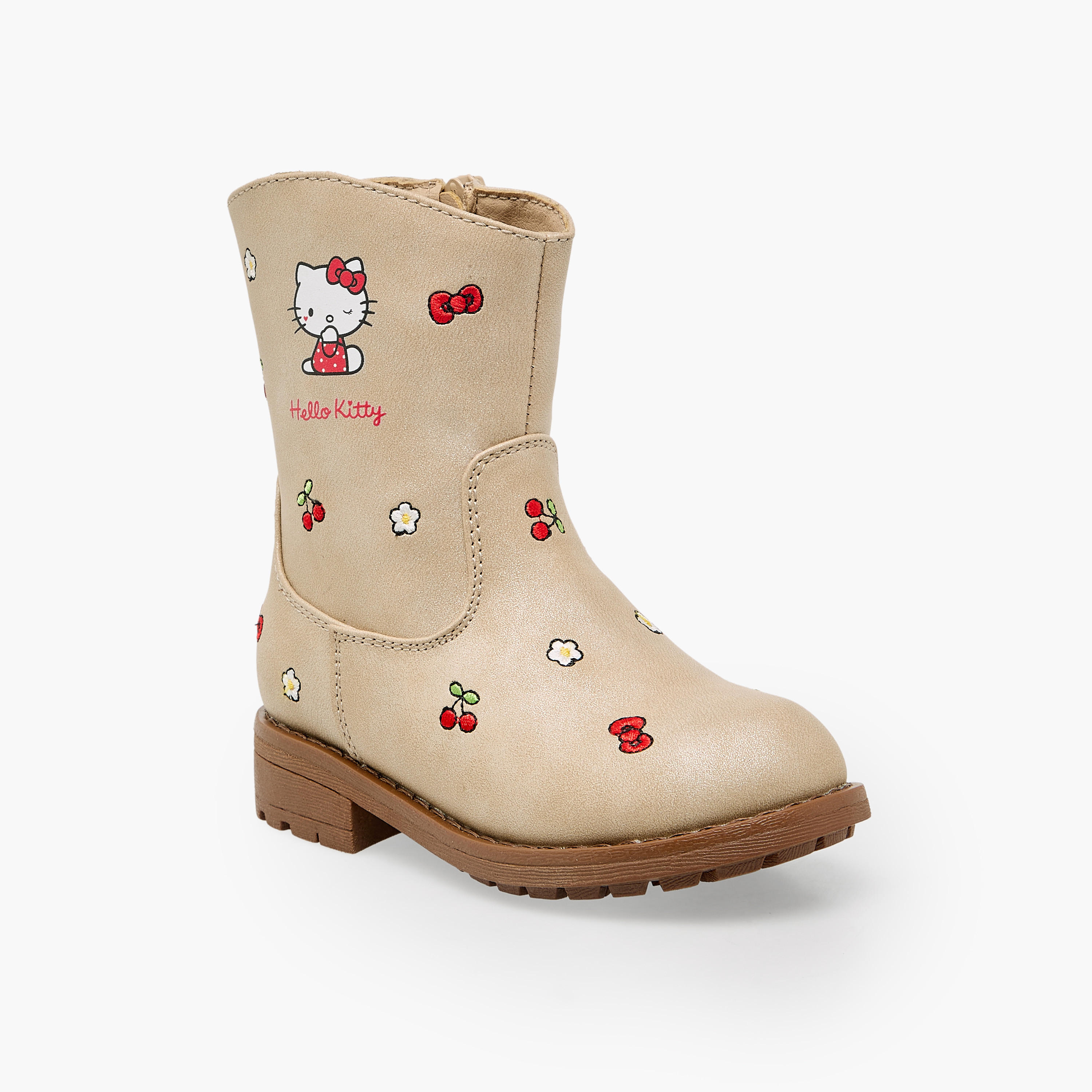 بوت طويل مطرز للبنات من هيلو كيتي-girls-shoes-boots-image-2