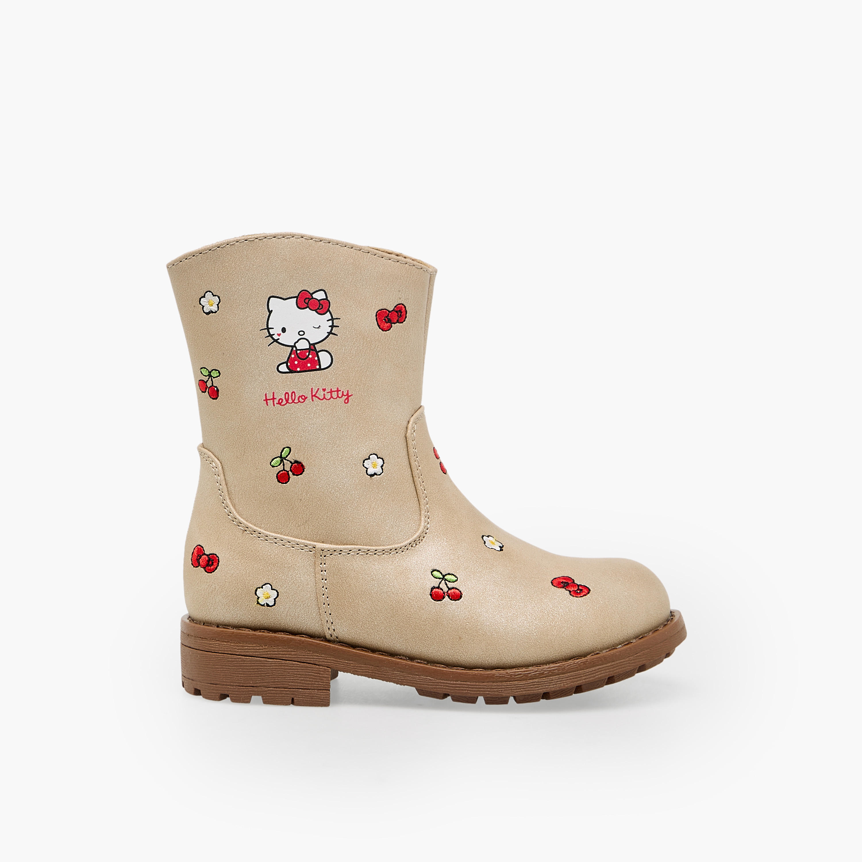 بوت طويل مطرز للبنات من هيلو كيتي-girls-shoes-boots-image-3