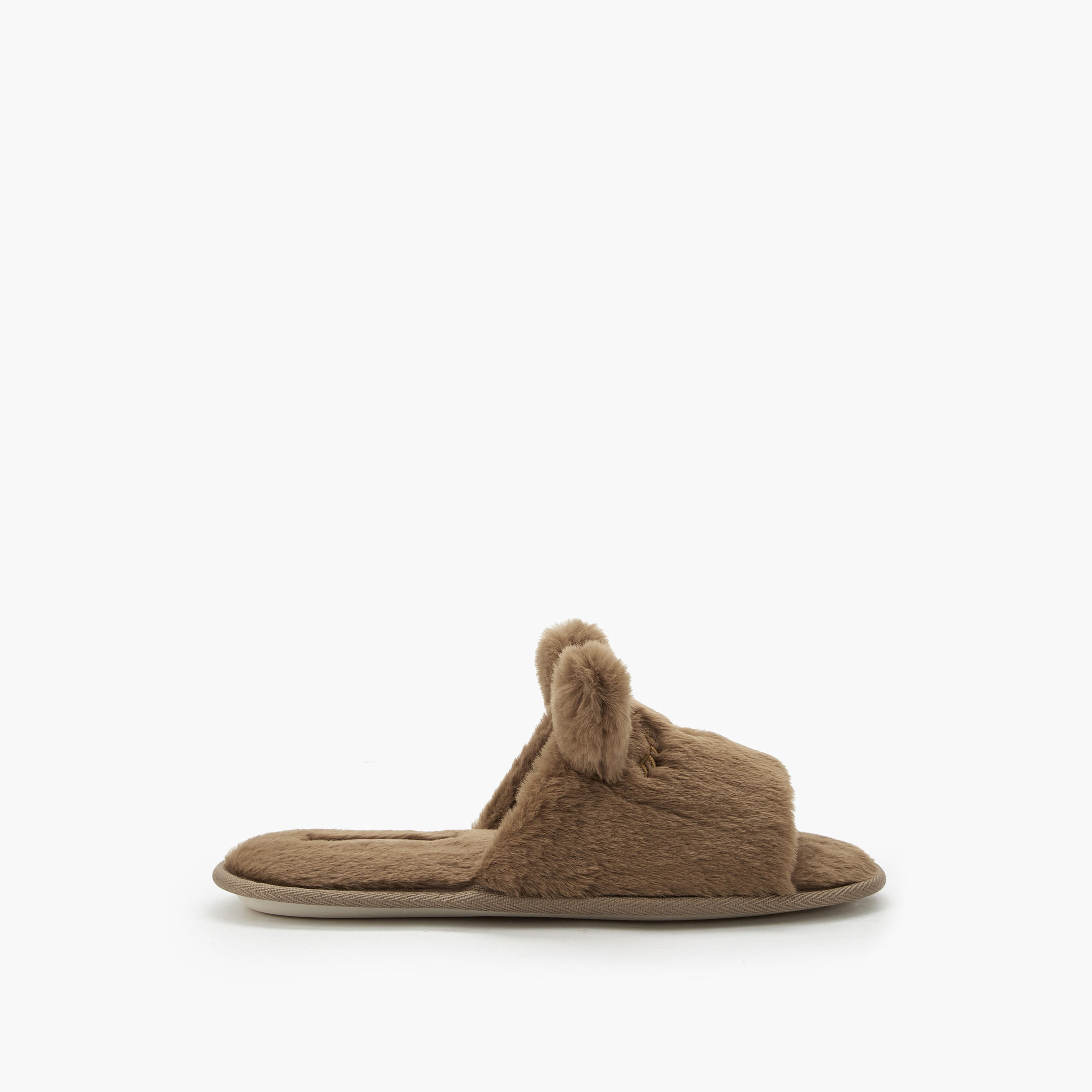 Le Confort Women Ear Applique Bedroom Slippers-women-shoes-bedroomslippers-image-2