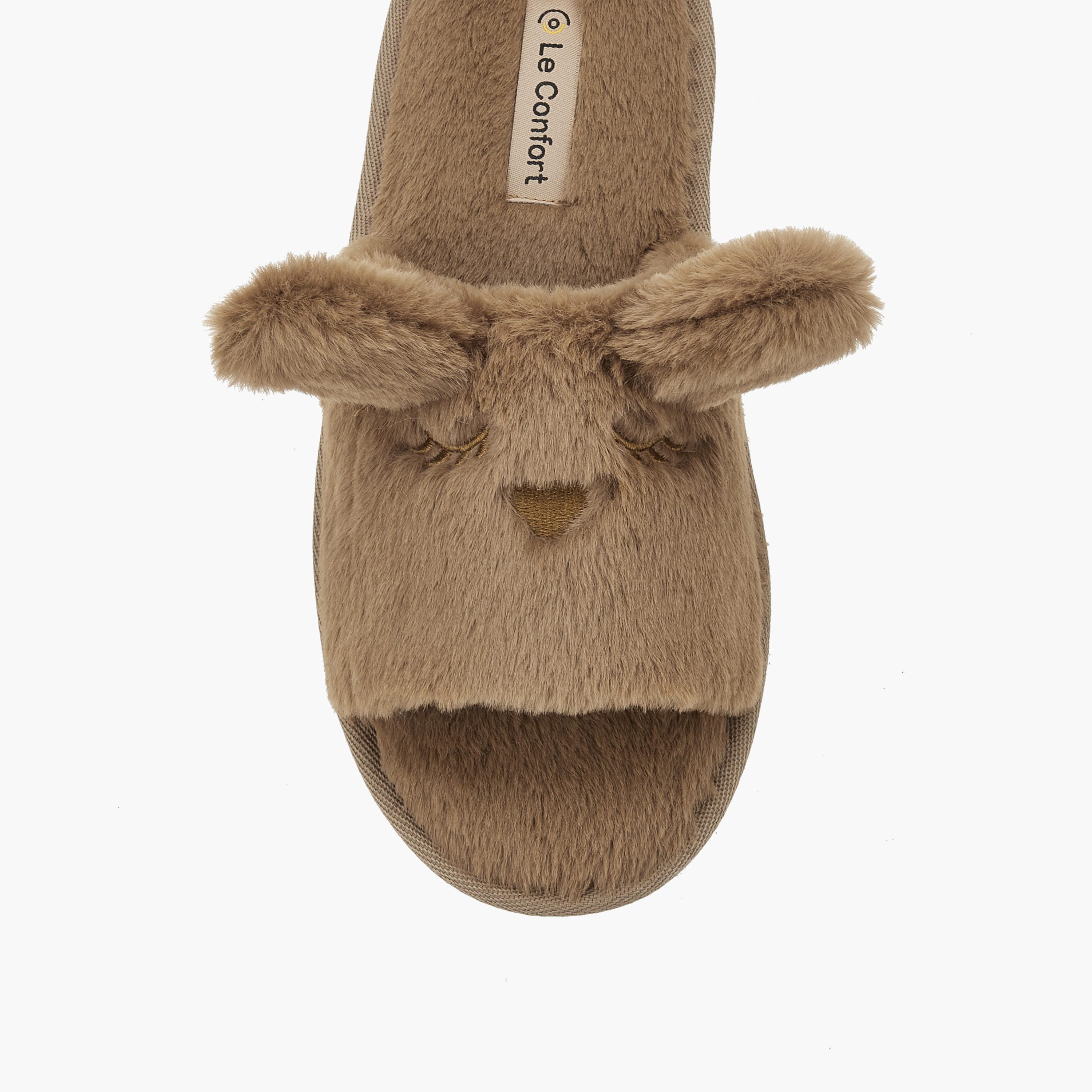 Le Confort Women Ear Applique Bedroom Slippers-women-shoes-bedroomslippers-image-4