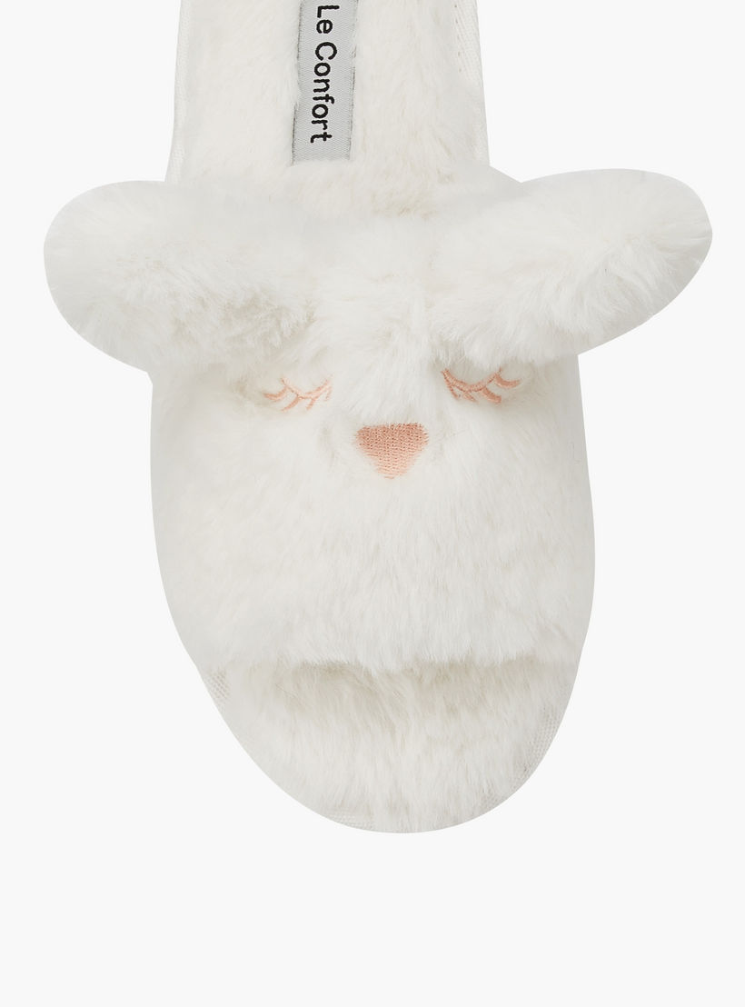 Le Confort Women Ear Applique Bedroom Slippers-women-shoes-bedroomslippers-image-4