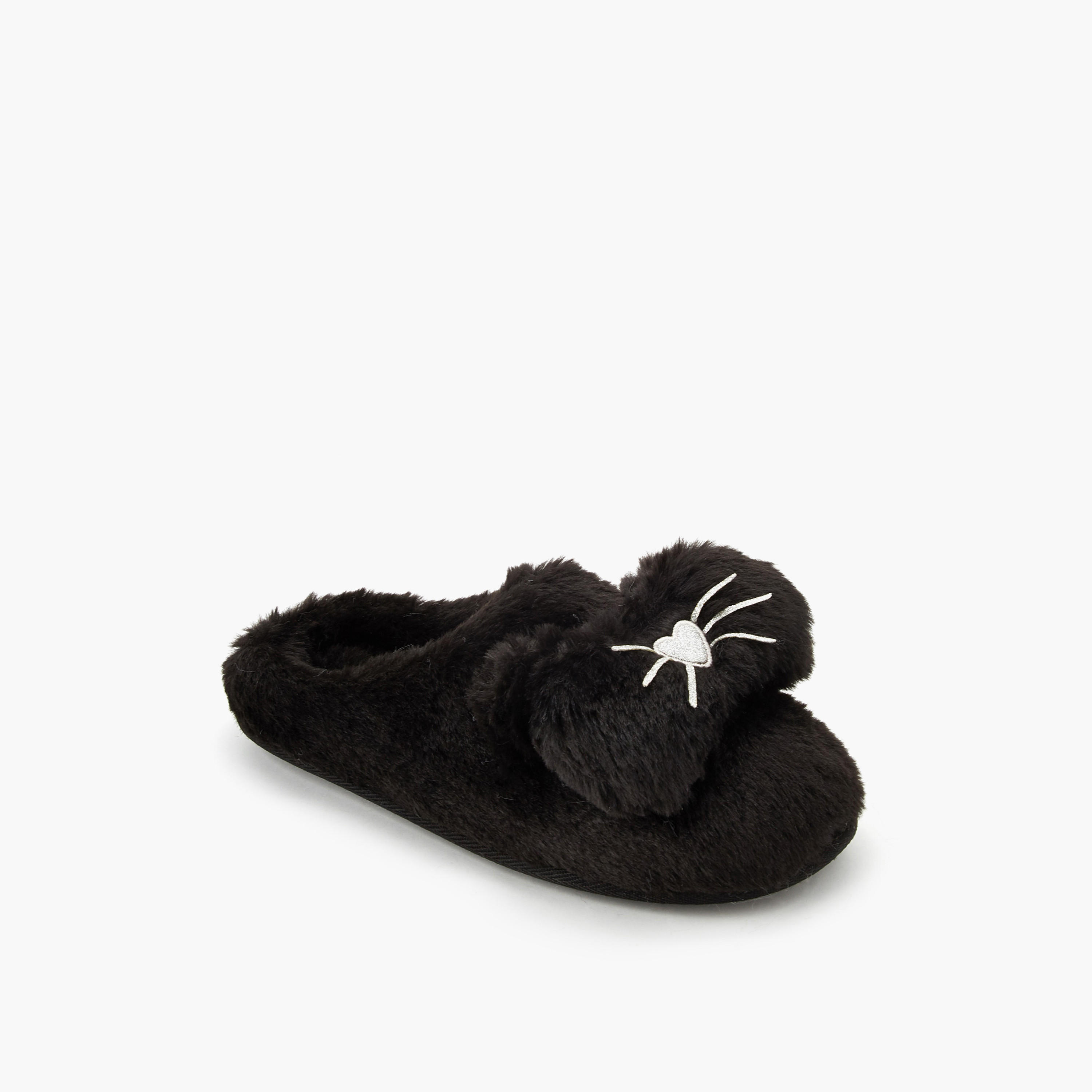 Le Confort Women Faux Fur Bedroom Slides-women-shoes-bedroomslippers-image-2