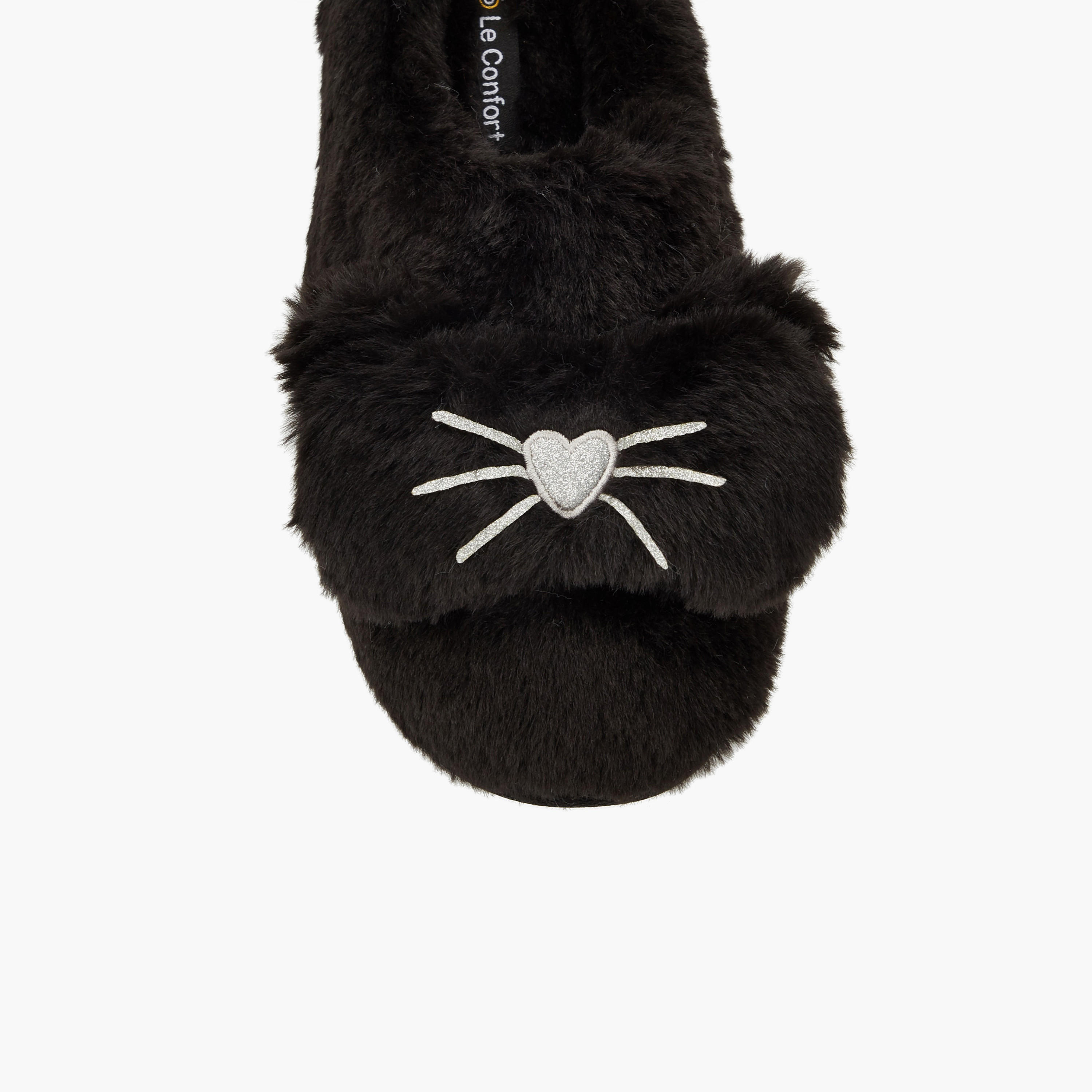Le Confort Women Faux Fur Bedroom Slides-women-shoes-bedroomslippers-image-4