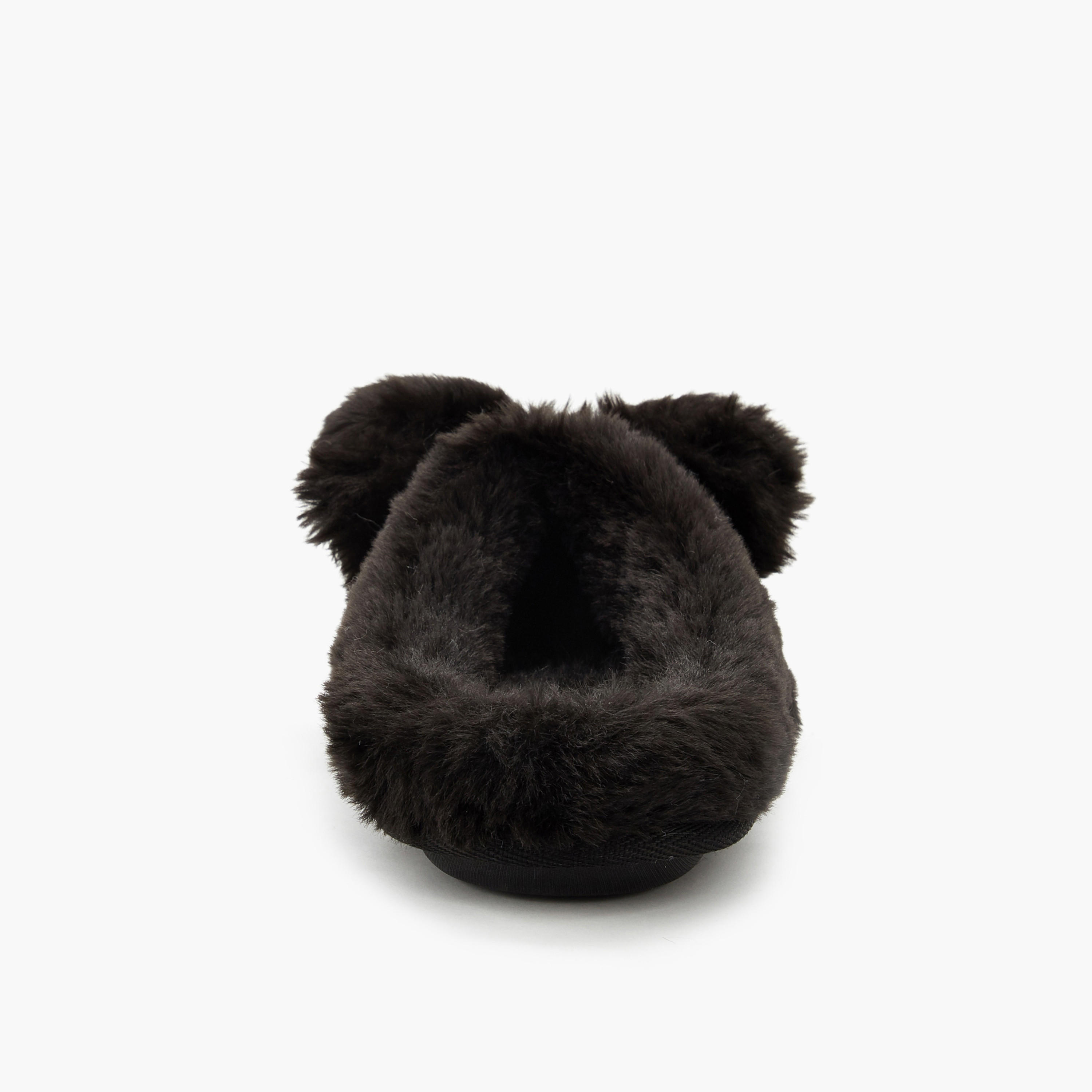 Le Confort Women Faux Fur Bedroom Slides-women-shoes-bedroomslippers-image-5