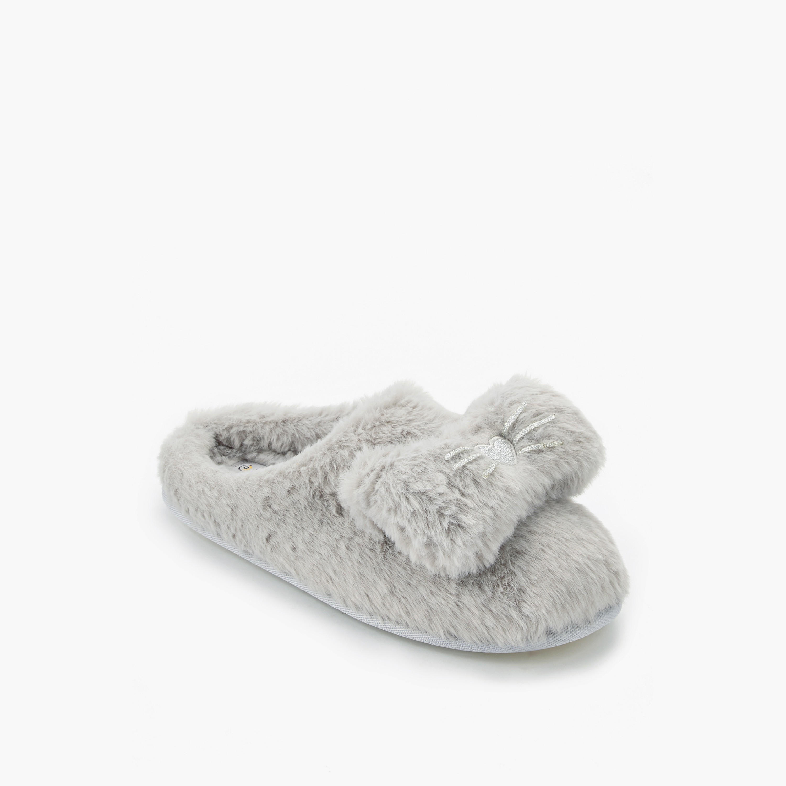 Le Confort Women Faux Fur Bedroom Slides-women-shoes-bedroomslippers-image-2