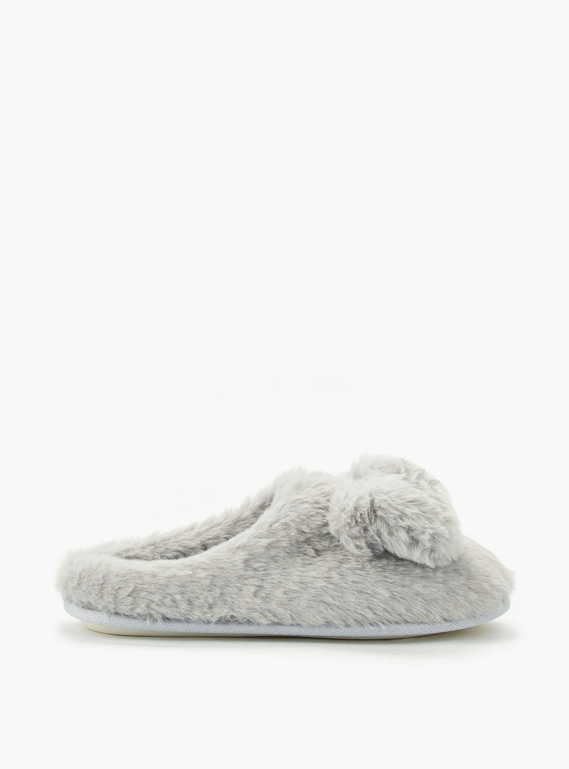 Le Confort Women Faux Fur Bedroom Slides-women-shoes-bedroomslippers-image-3