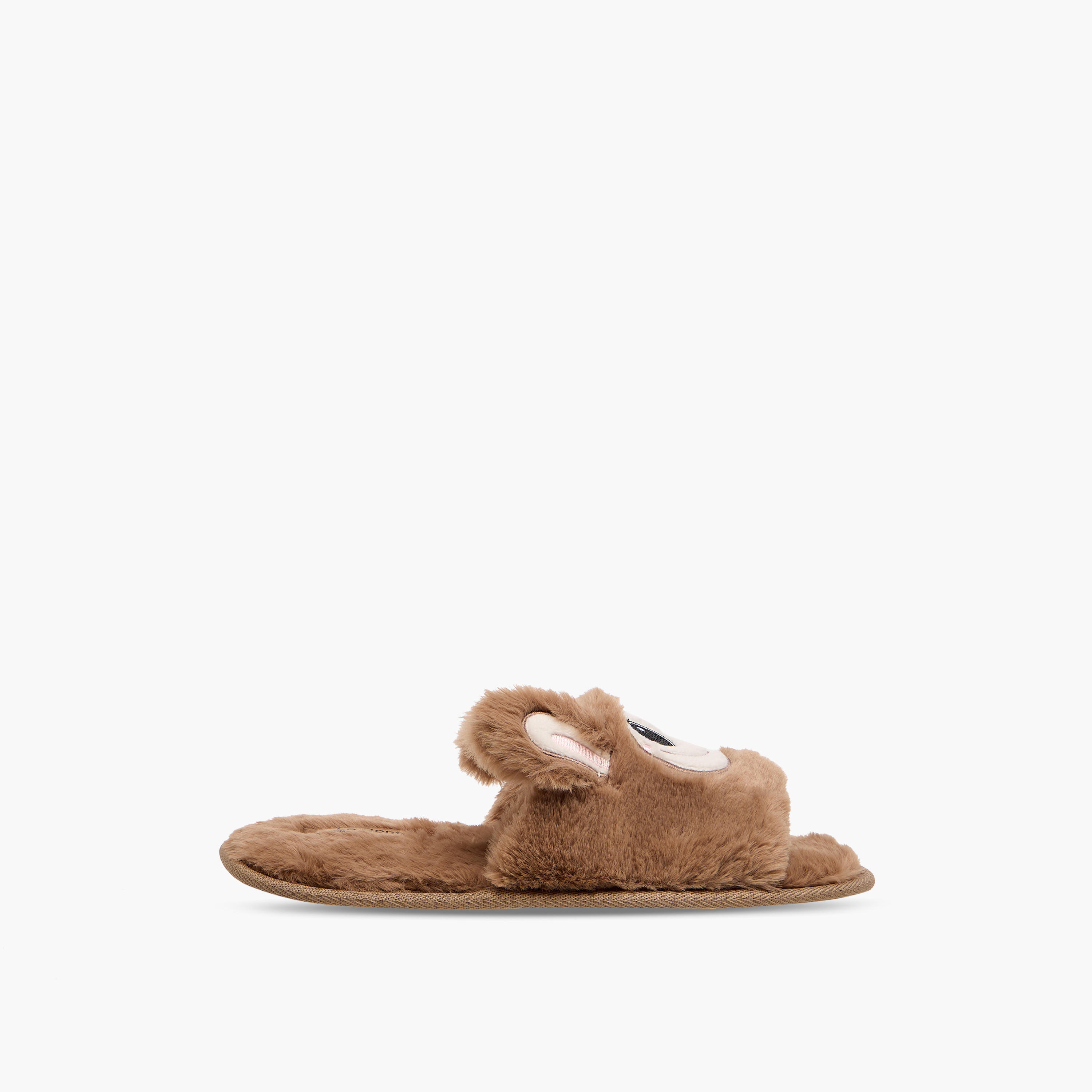 Le Confort Women Faux Fur Bedroom Slides-women-shoes-bedroomslippers-image-2