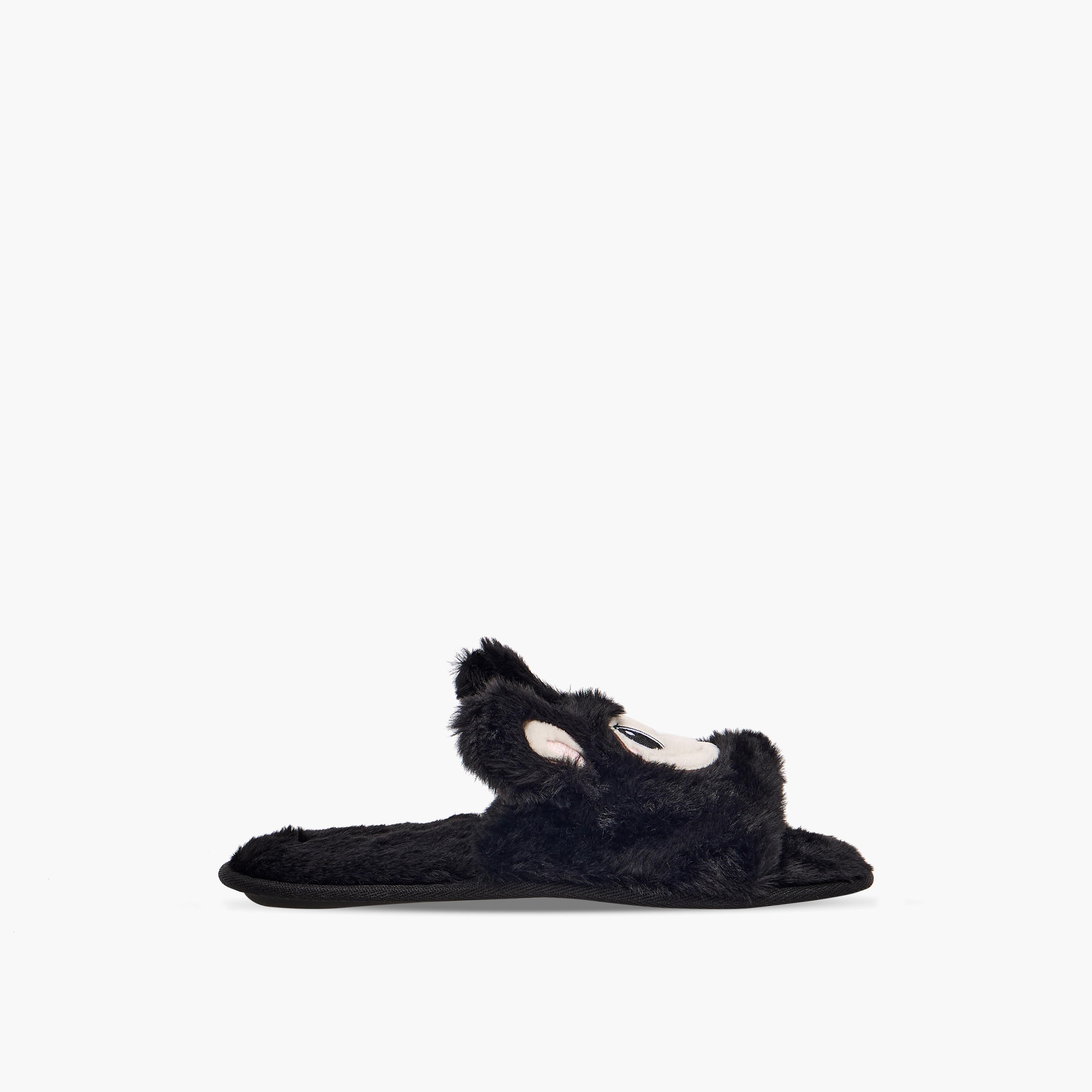 Le Confort Women Faux Fur Bedroom Slides-women-shoes-bedroomslippers-image-2