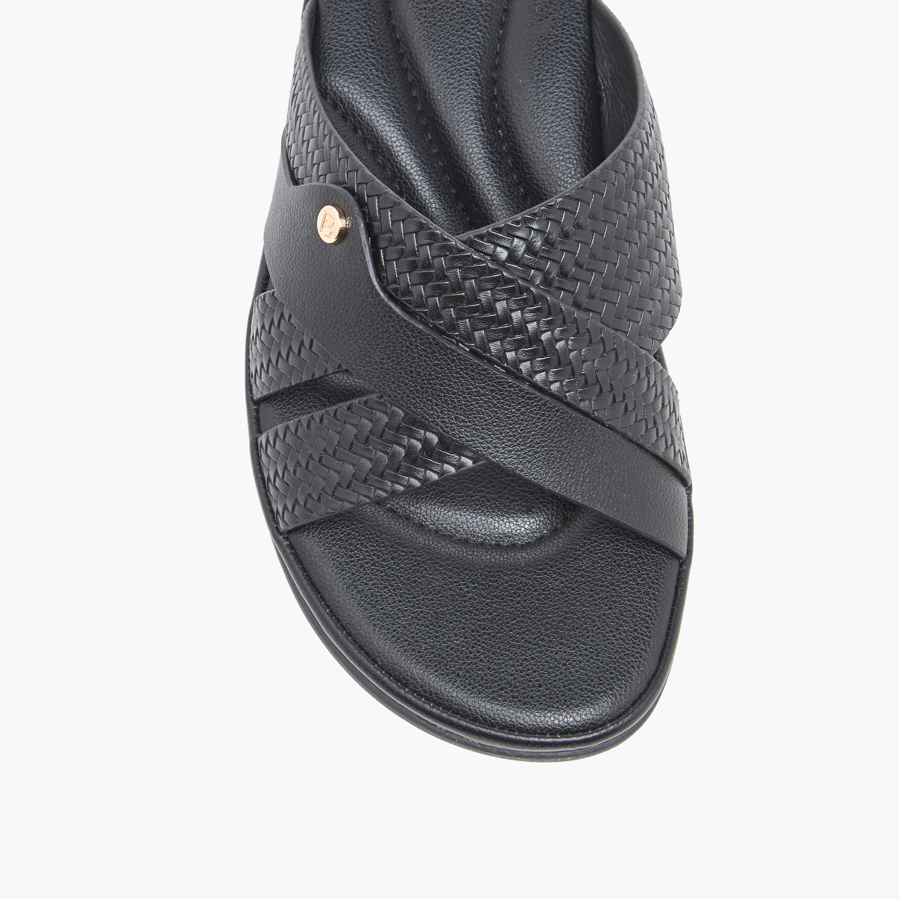 Flora Bella Women Textured Cross Strap Sandals-women-shoes-flats-sandals-image-4