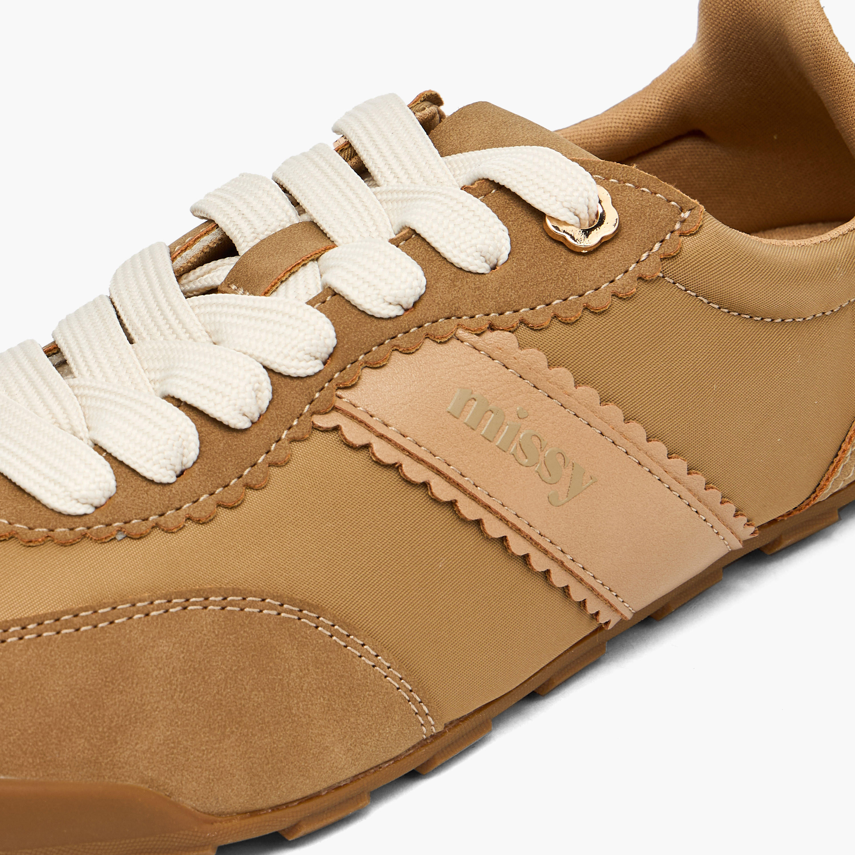 Missy Women Scallop Trim Lace-Up Ankle Sneakers-women-shoes-sneakers-image-5
