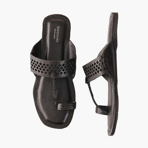 صندل جلد بحزام مثقب للرجال من دوتشيني-men-shoes-image-1