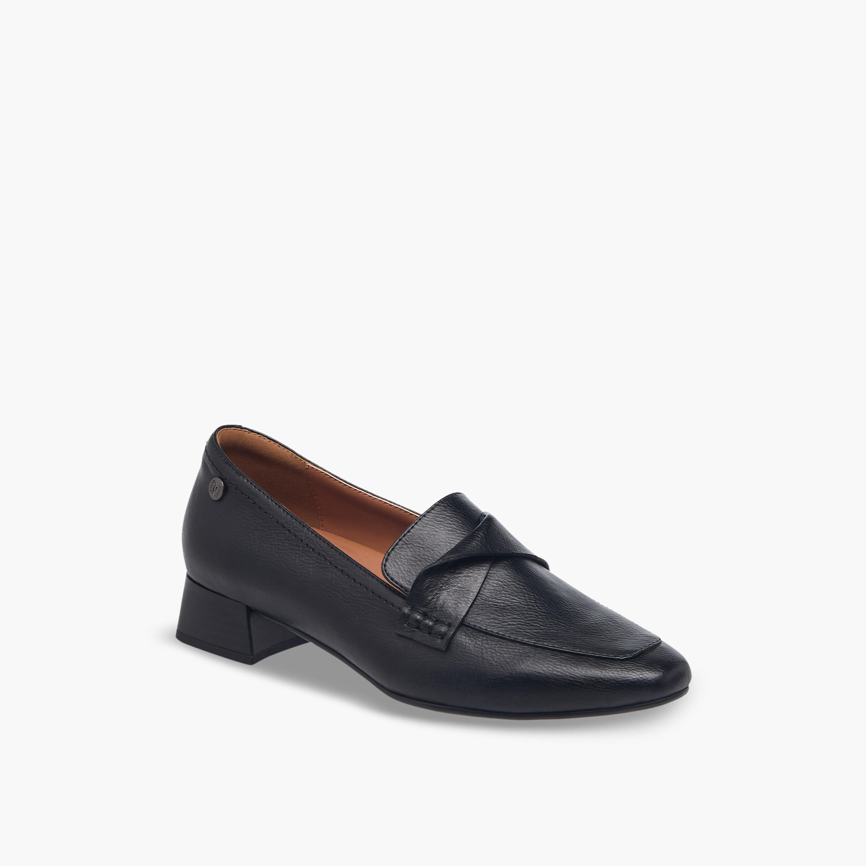 Duchini Women Block Heel Loafers-women-shoes-flats-loafers-image-2