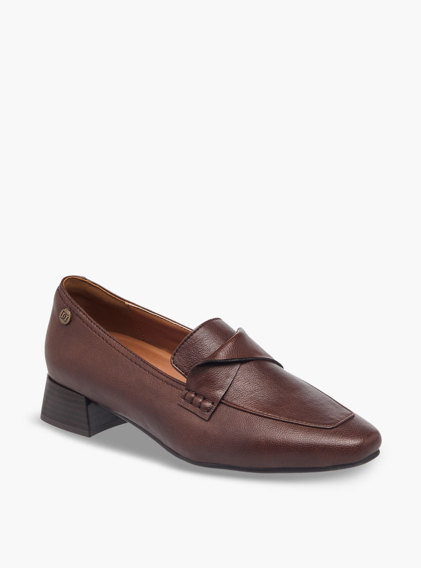 Duchini Women Block Heel Loafers-women-shoes-flats-loafers-image-2