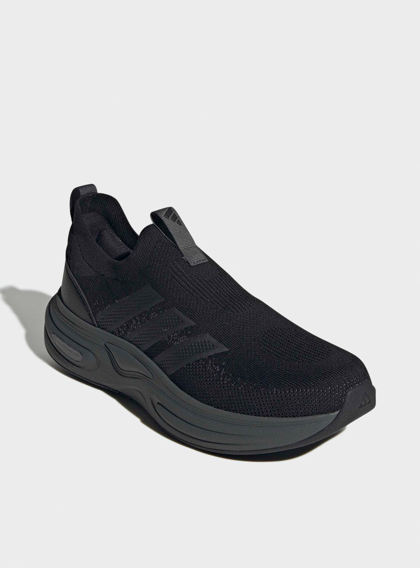 Adidas Men Cloudfoam Cuxxion Sock Slip-On Ankle Sneakers-sports-men-shoes-image-1