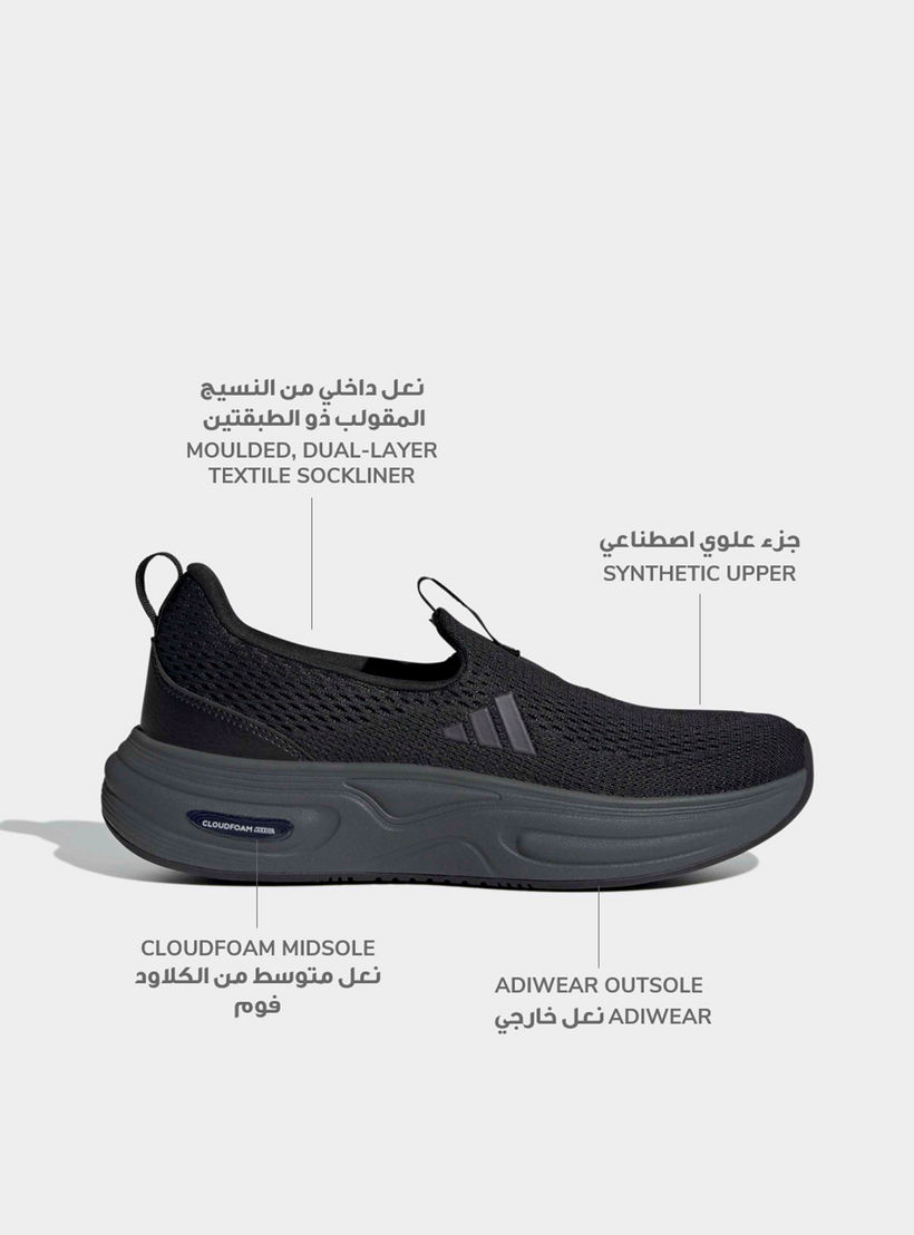 Adidas Women Cloudfoam Cuxxion Slip-On Ankle Sneakers-sports-women-shoes-image-2
