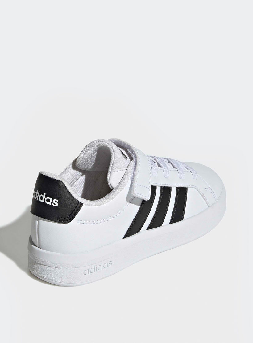 حذاء سنيكرز بشريط إغلاق لاصق جراند كورت 00s إي إل للأولاد من أديداس-girls-shoes-sneakers-image-5
